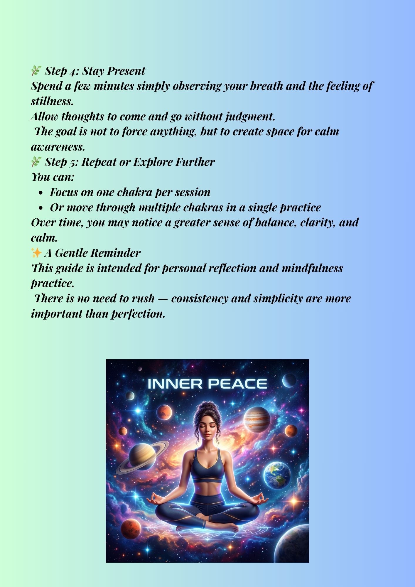 14.04 "7 Pages" The Seven Chakras – A Beginner’s Guide to Energy Awareness | Chakra Guide, Meditation & Mindfulness, Spiritual Learning, Energy Centres, Digital Download