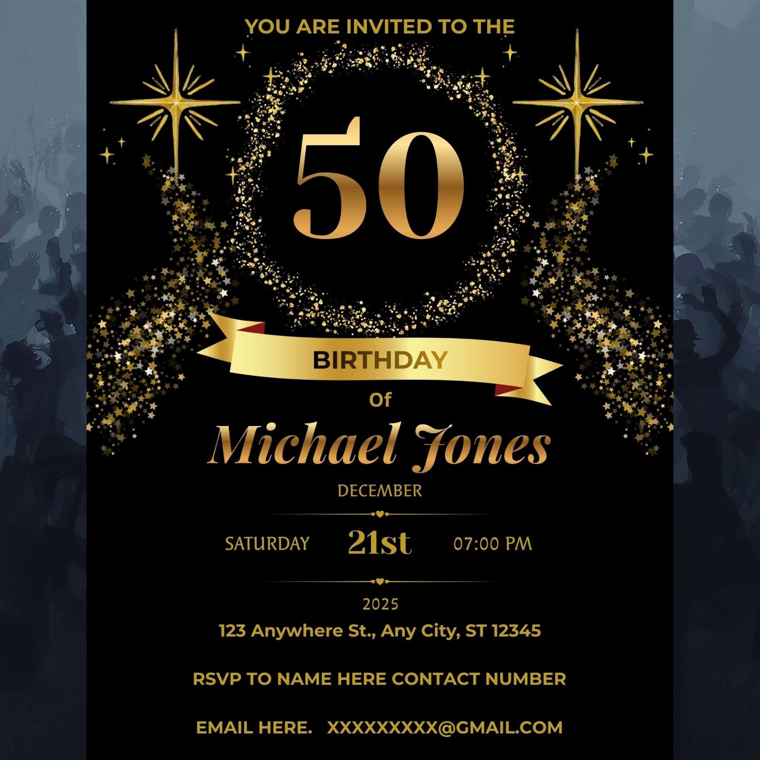 5. Adult Birthday Invitations – Elegant & Modern Designs