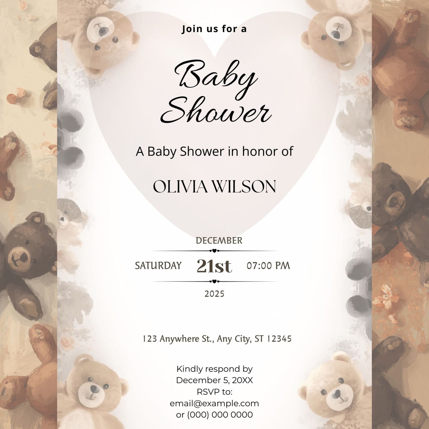 4. Baby Shower Invitation