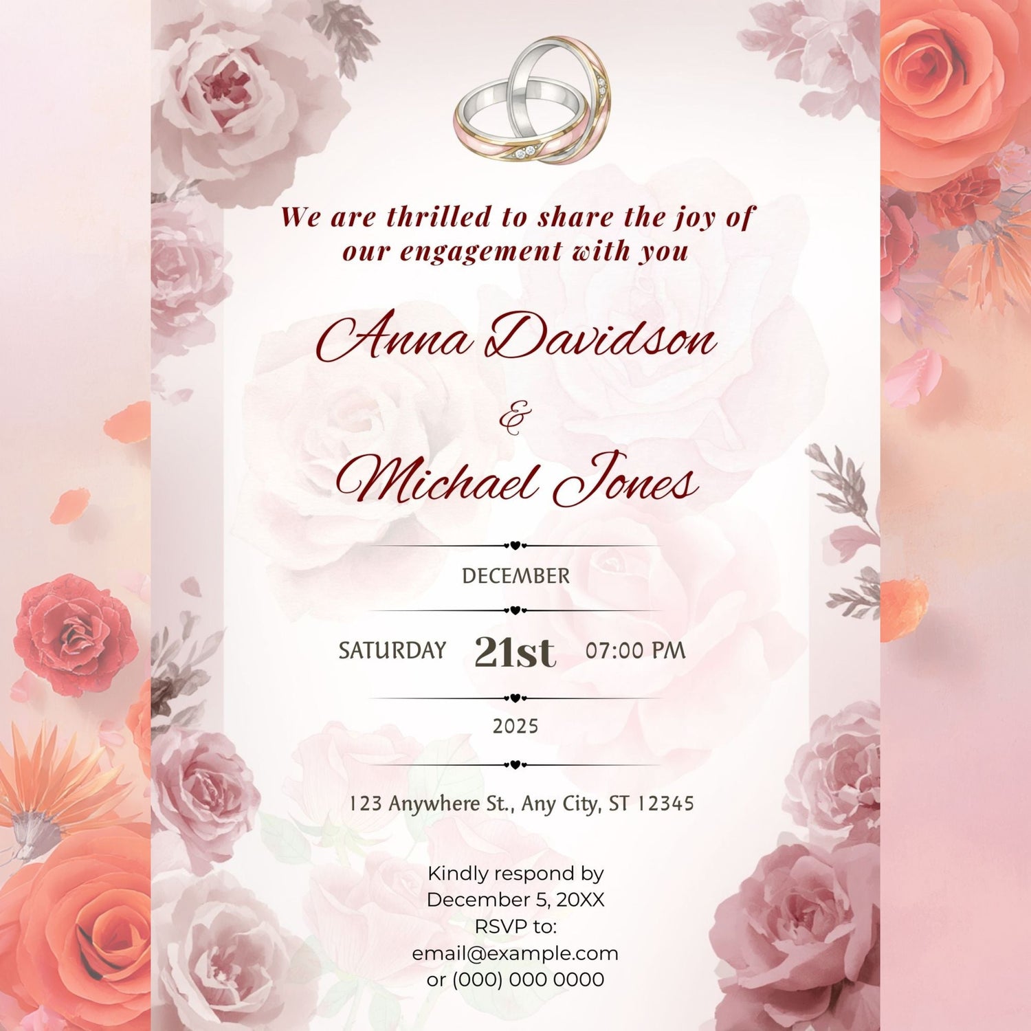 3. Engagement Invitations
