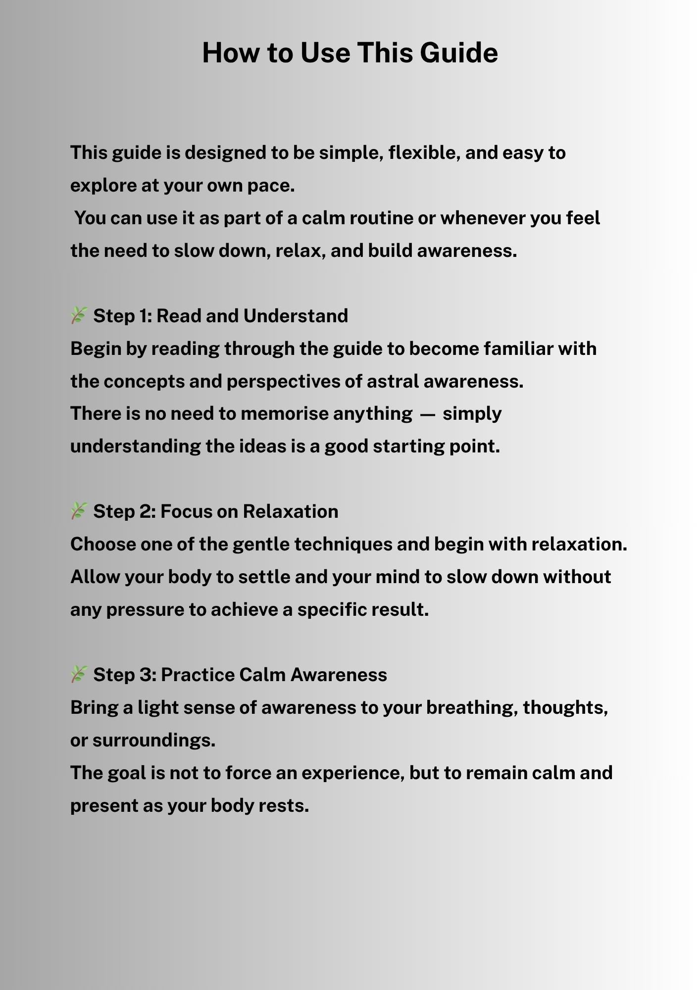14.07 "11 Pages"Astral Travel – A Beginner’s Guide to Awareness & Inner Exploration | Out-of-Body Concepts, Mindfulness & Reflection, Digital Download