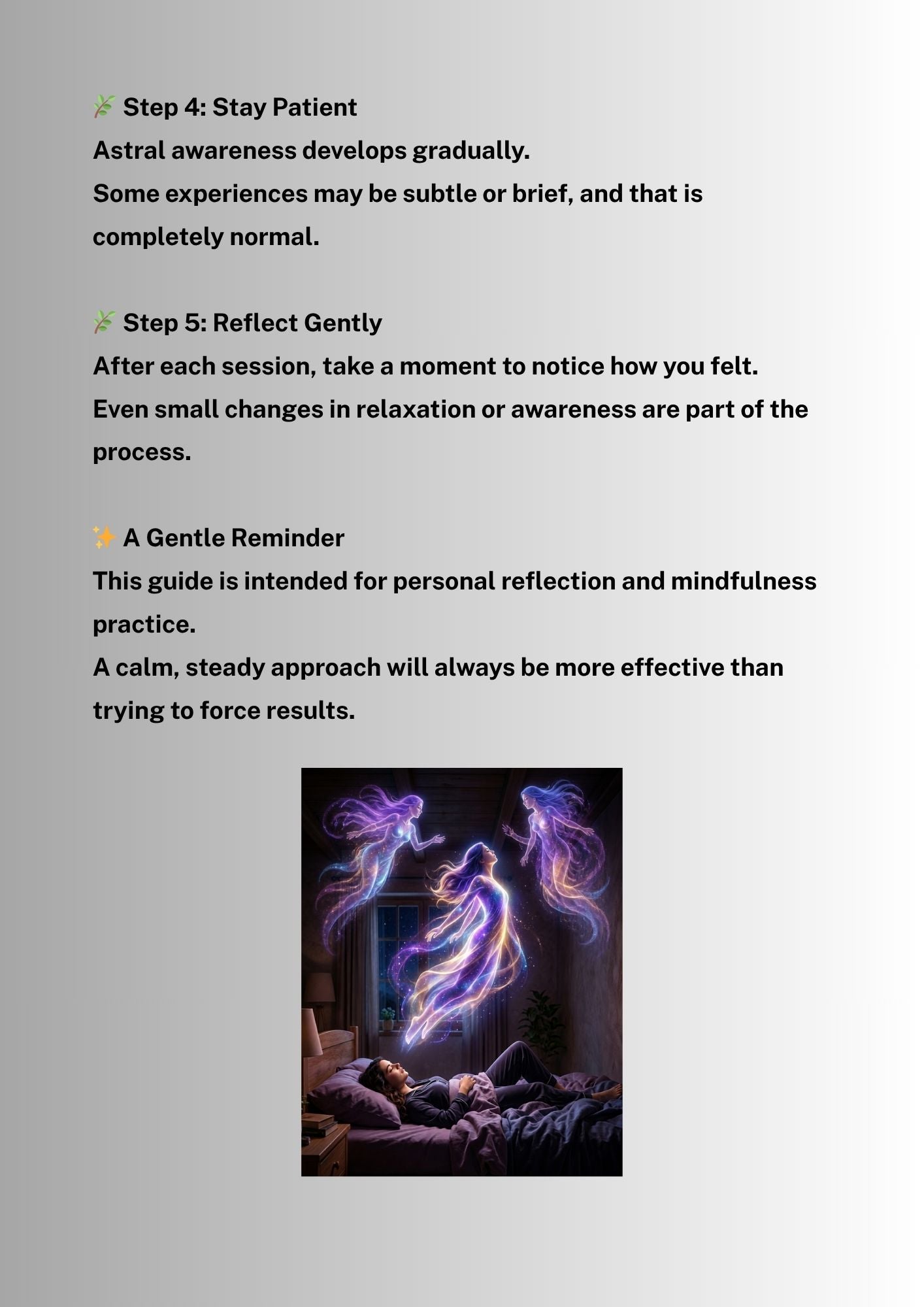 14.07 "11 Pages"Astral Travel – A Beginner’s Guide to Awareness & Inner Exploration | Out-of-Body Concepts, Mindfulness & Reflection, Digital Download