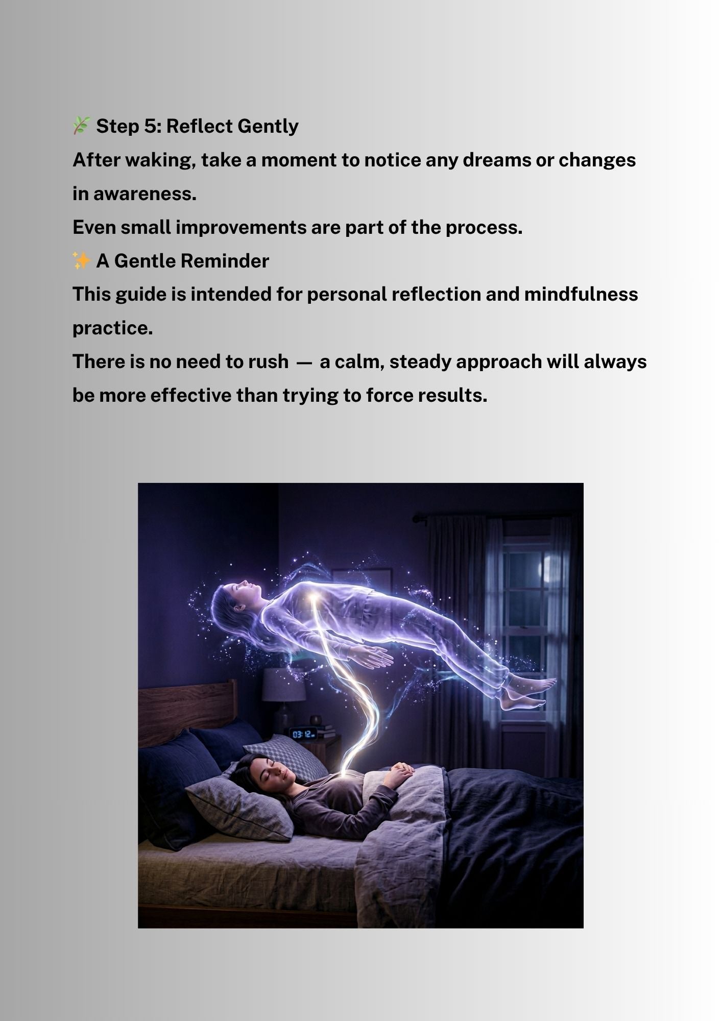 14.06 "12 Pages" Lucid Dreaming – A Beginner’s Guide to Awareness & Conscious Sleep | Dream Awareness, Mindfulness & Reflection, Digital Download