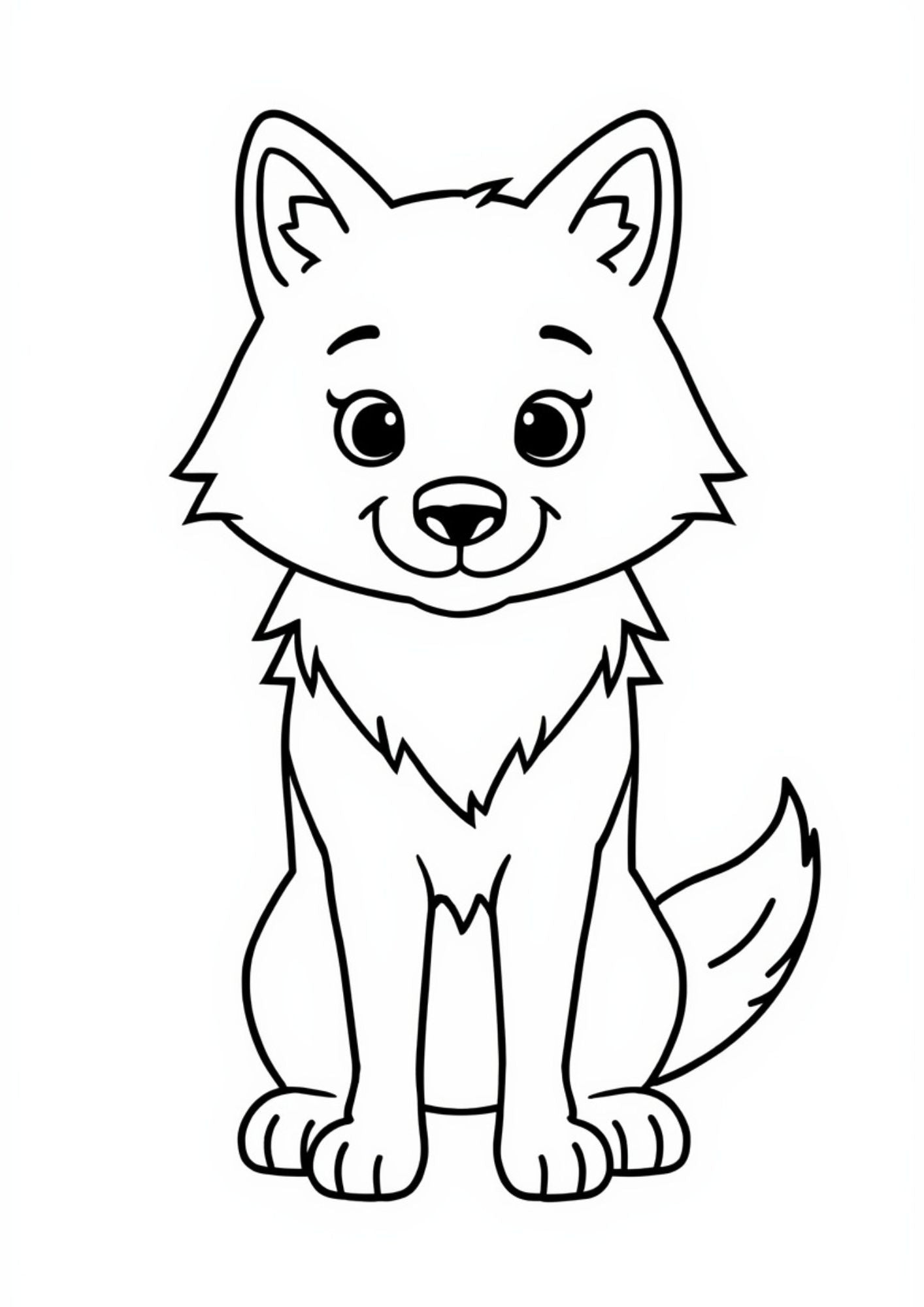 Farm Animals Coloring Book for Kids Ages 5–7