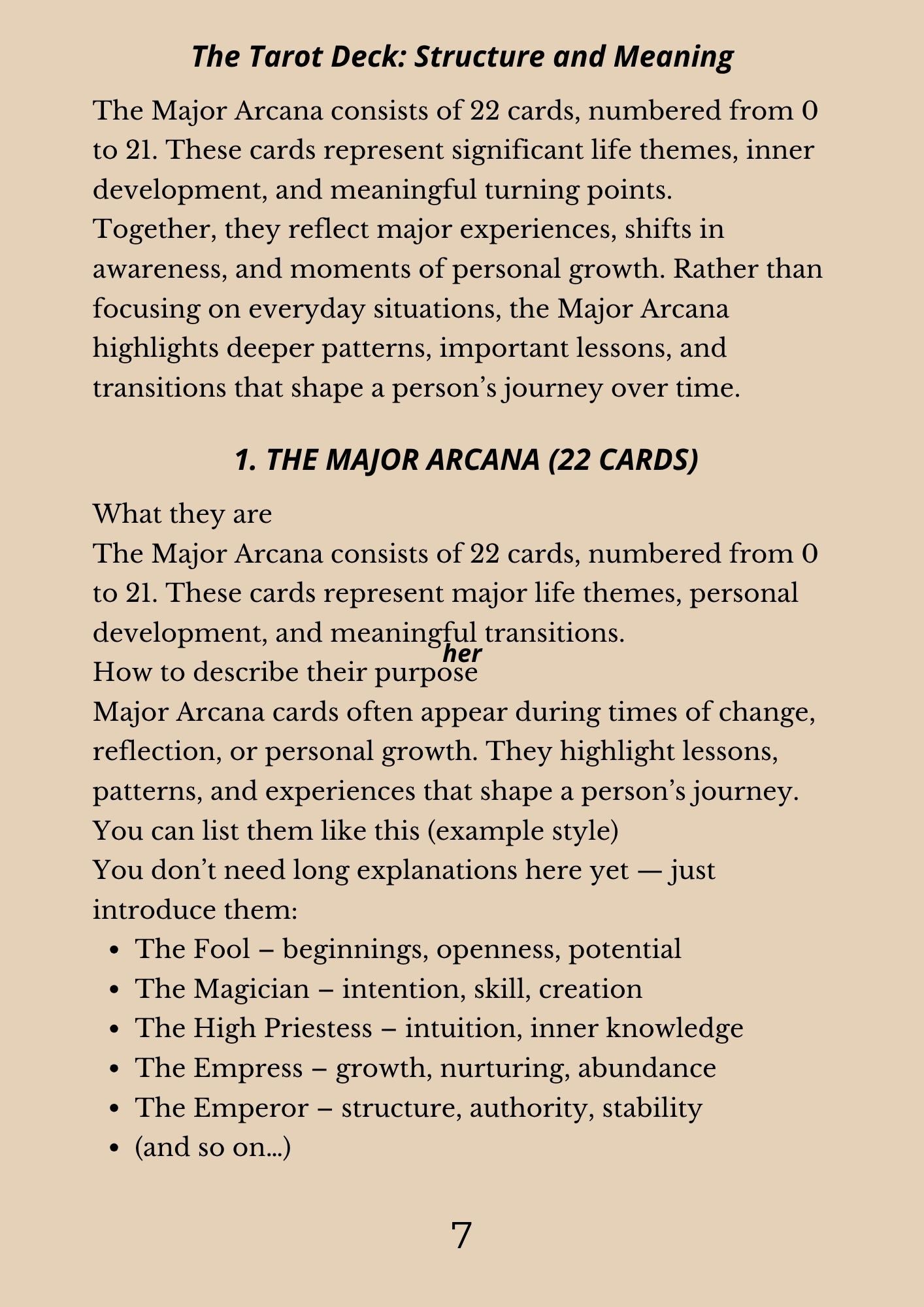 14.01 "90 Pages" The Tarot Handbook: Meaning, Insight & Practice (E-book PDF)