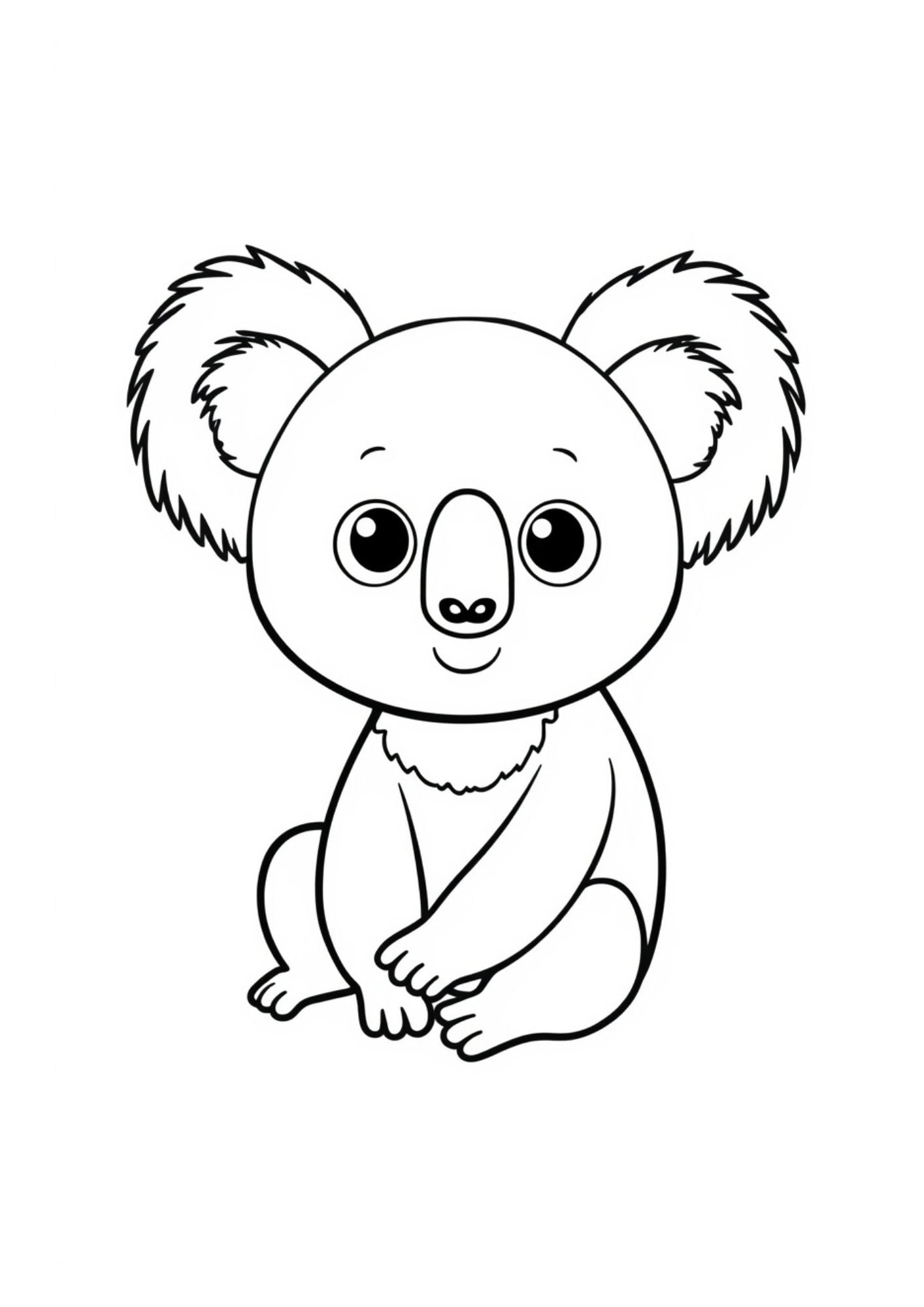 Jungle Animals Colouring Book for Kids Ages 4–6 | Cute Printable Animal Coloring Pages