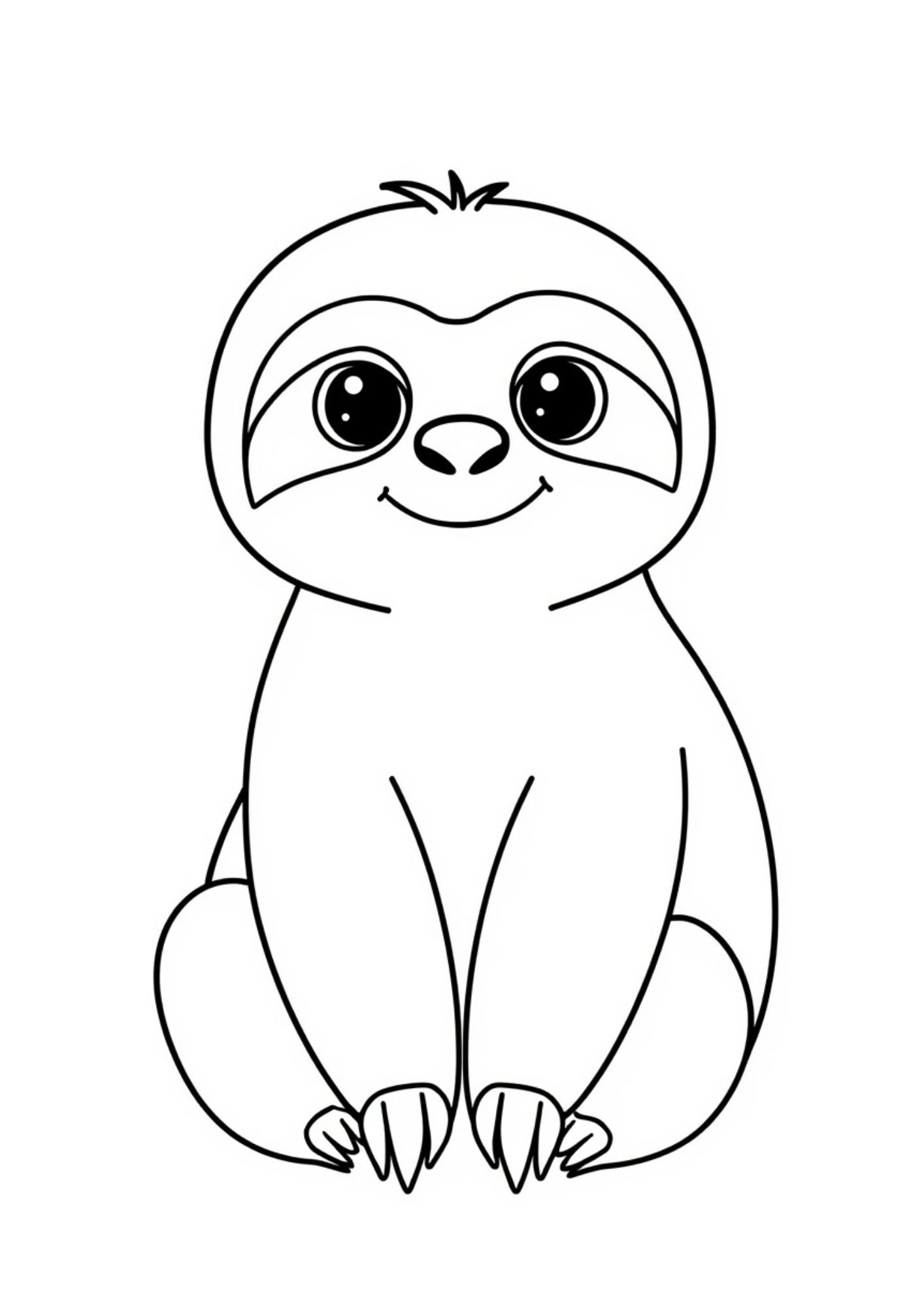 Jungle Animals Colouring Book for Kids Ages 4–6 | Cute Printable Animal Coloring Pages