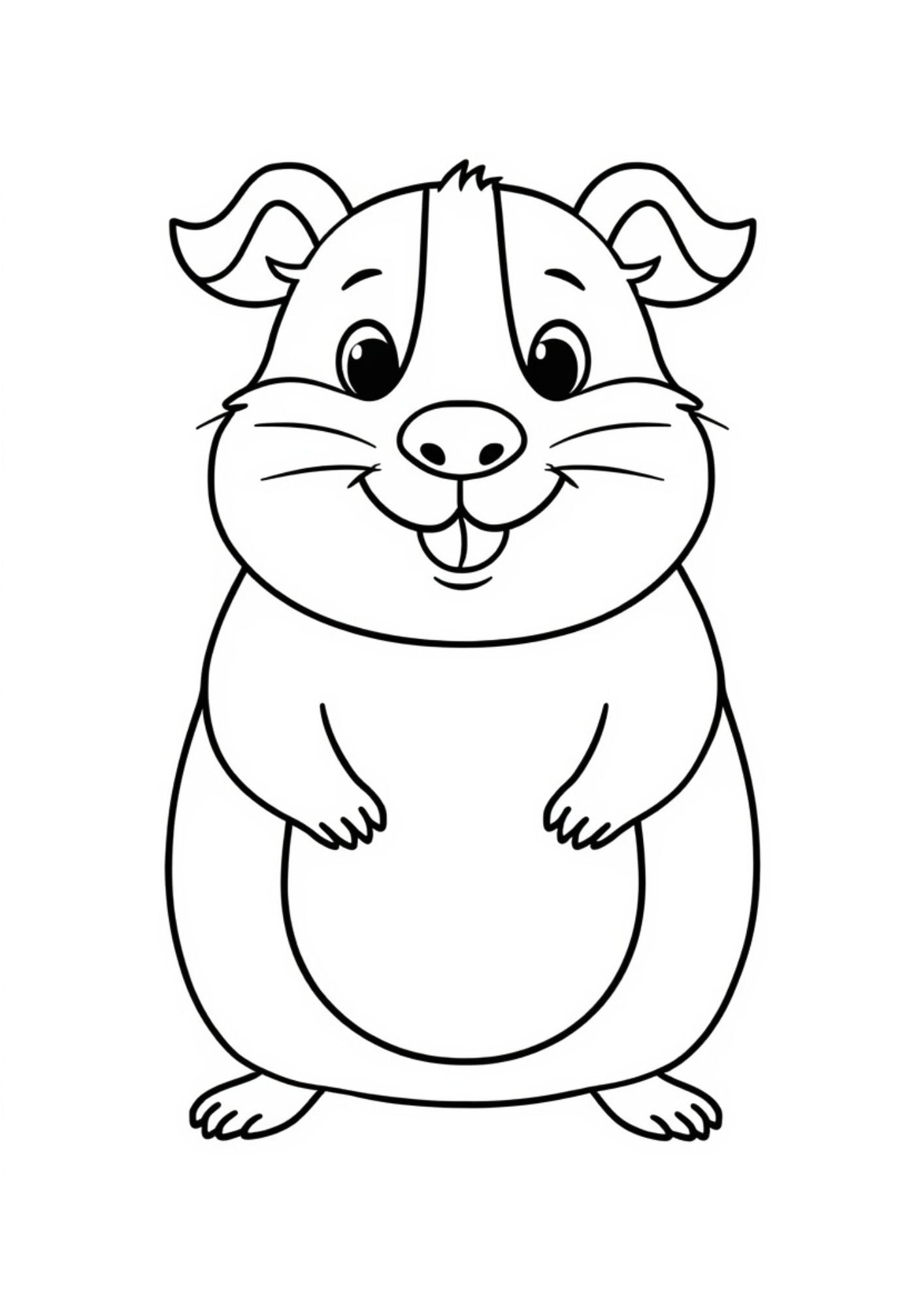 Farm Animals Coloring Book for Kids Ages 5–7