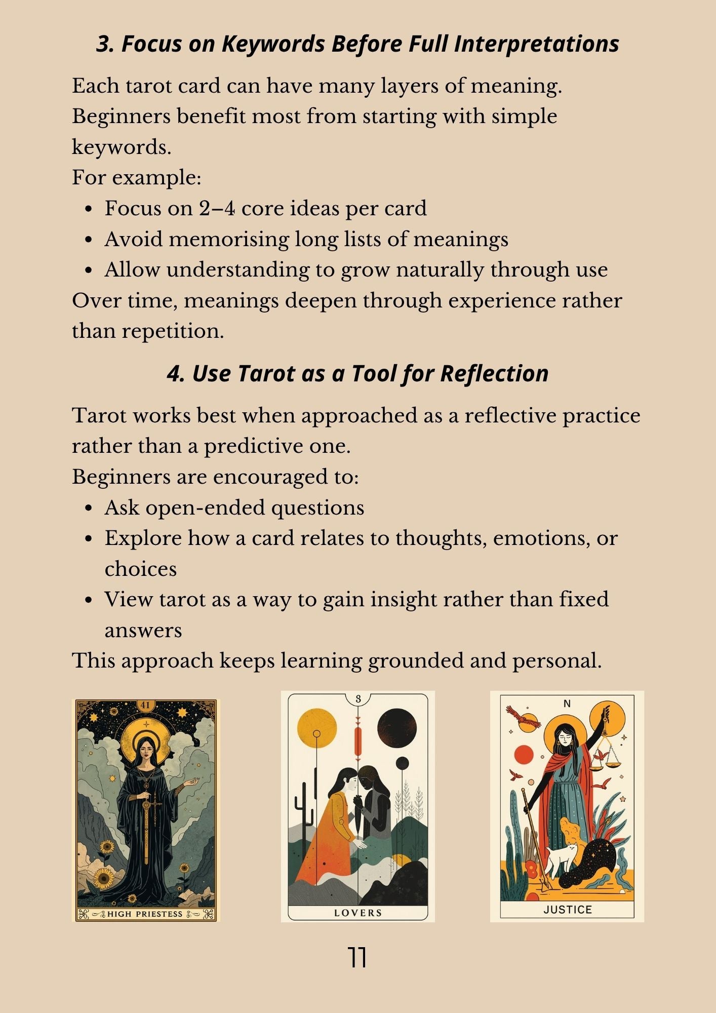 14.01 "90 Pages" The Tarot Handbook: Meaning, Insight & Practice (E-book PDF)