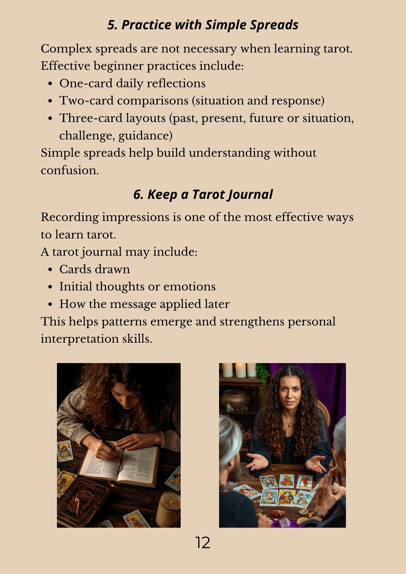 14.01 "90 Pages" The Tarot Handbook: Meaning, Insight & Practice (E-book PDF)