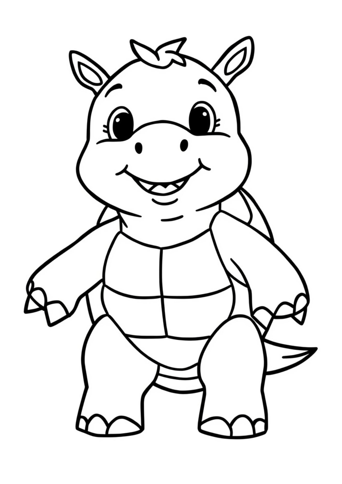 Farm Animals Coloring Book for Kids Ages 5–7