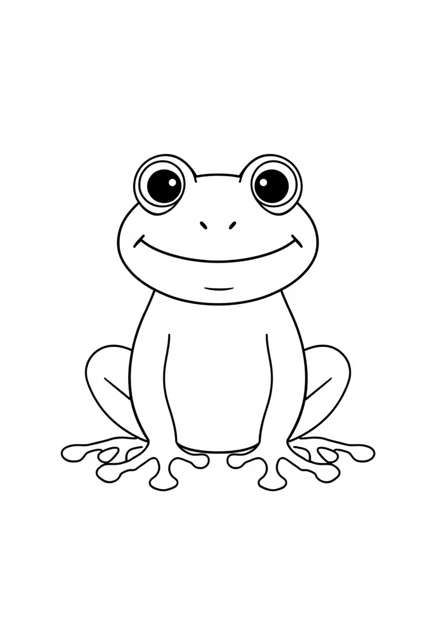 Jungle Animals Colouring Book for Kids Ages 4–6 | Cute Printable Animal Coloring Pages