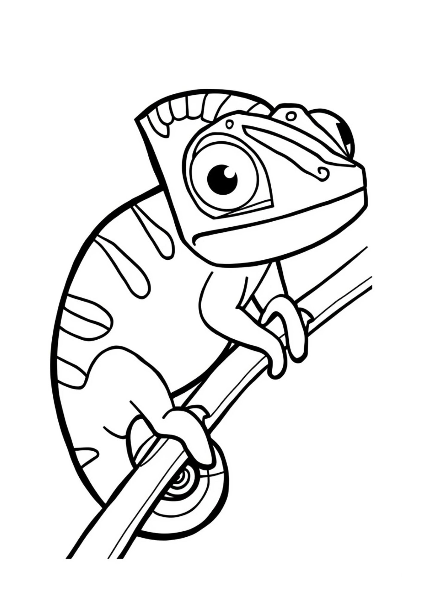 Jungle Animals Colouring Book for Kids Ages 4–6 | Cute Printable Animal Coloring Pages