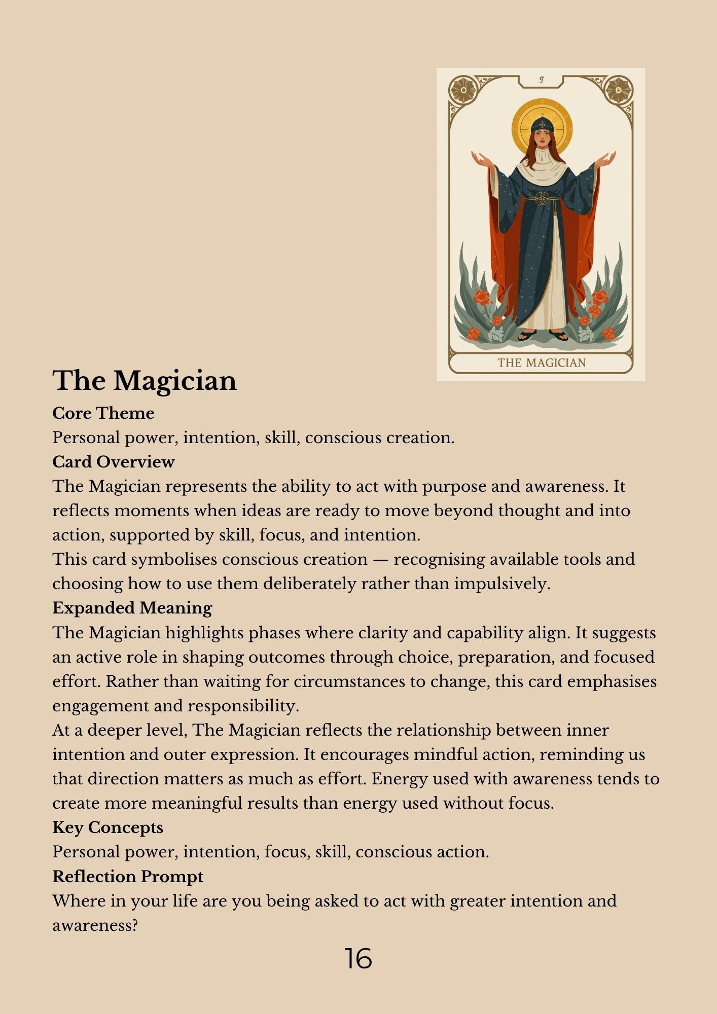 14.01 "90 Pages" The Tarot Handbook: Meaning, Insight & Practice (E-book PDF)