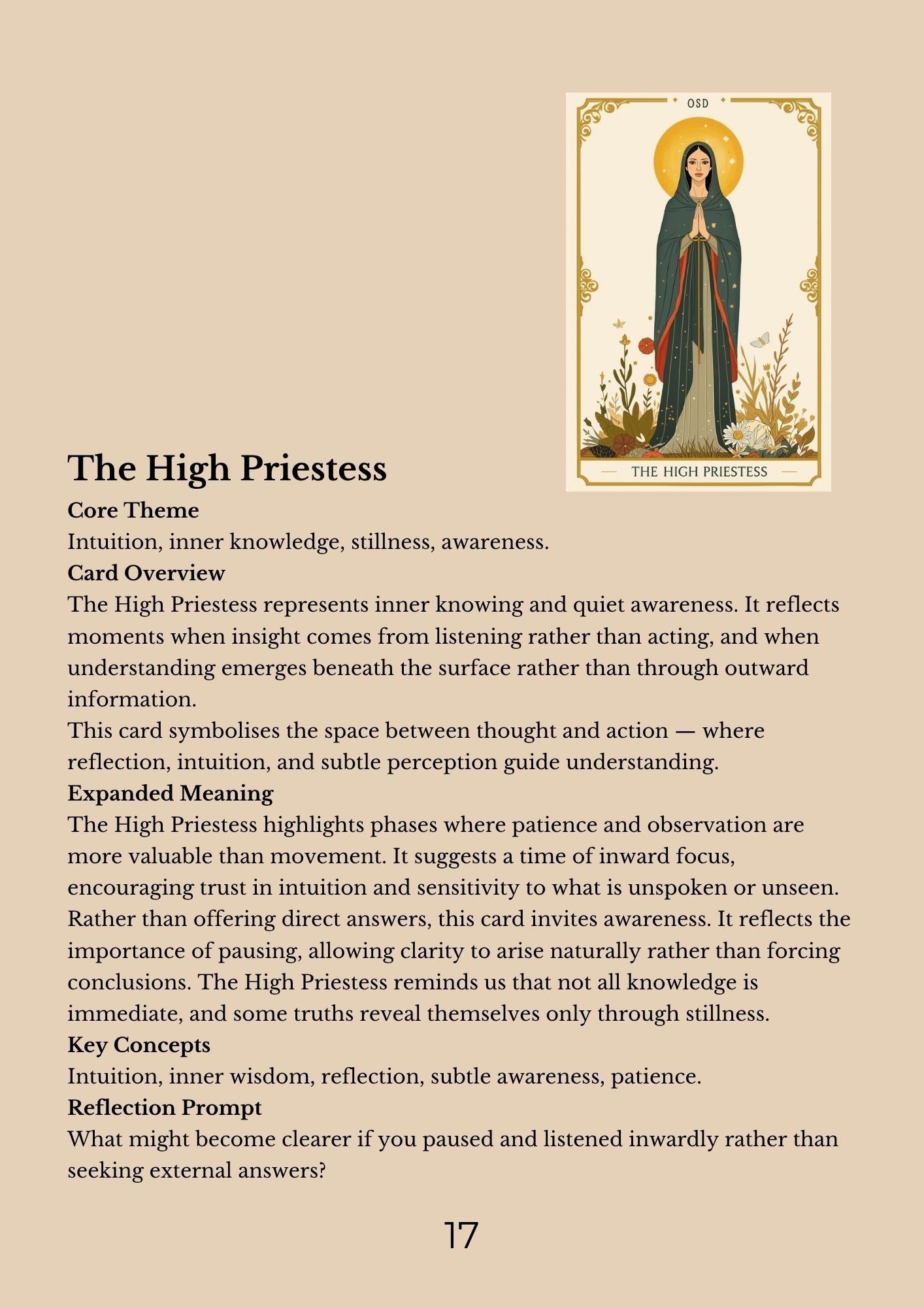 14.01 "90 Pages" The Tarot Handbook: Meaning, Insight & Practice (E-book PDF)