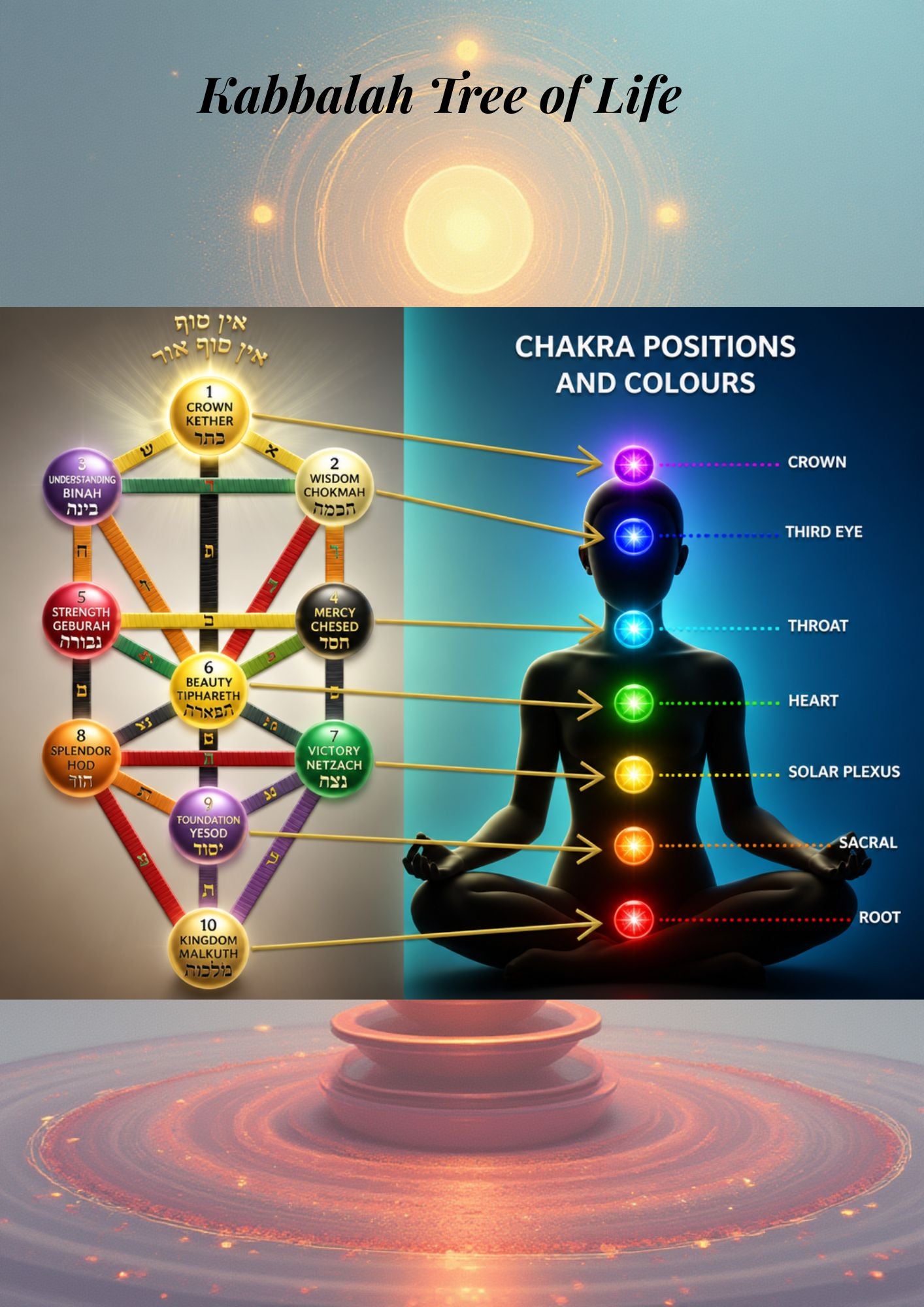 14.03 8 Pages" Beginner’s Guide to Kabbalah: A Gentle Introduction to the Tree of Life & Symbolic Meaning (Digital PDF)