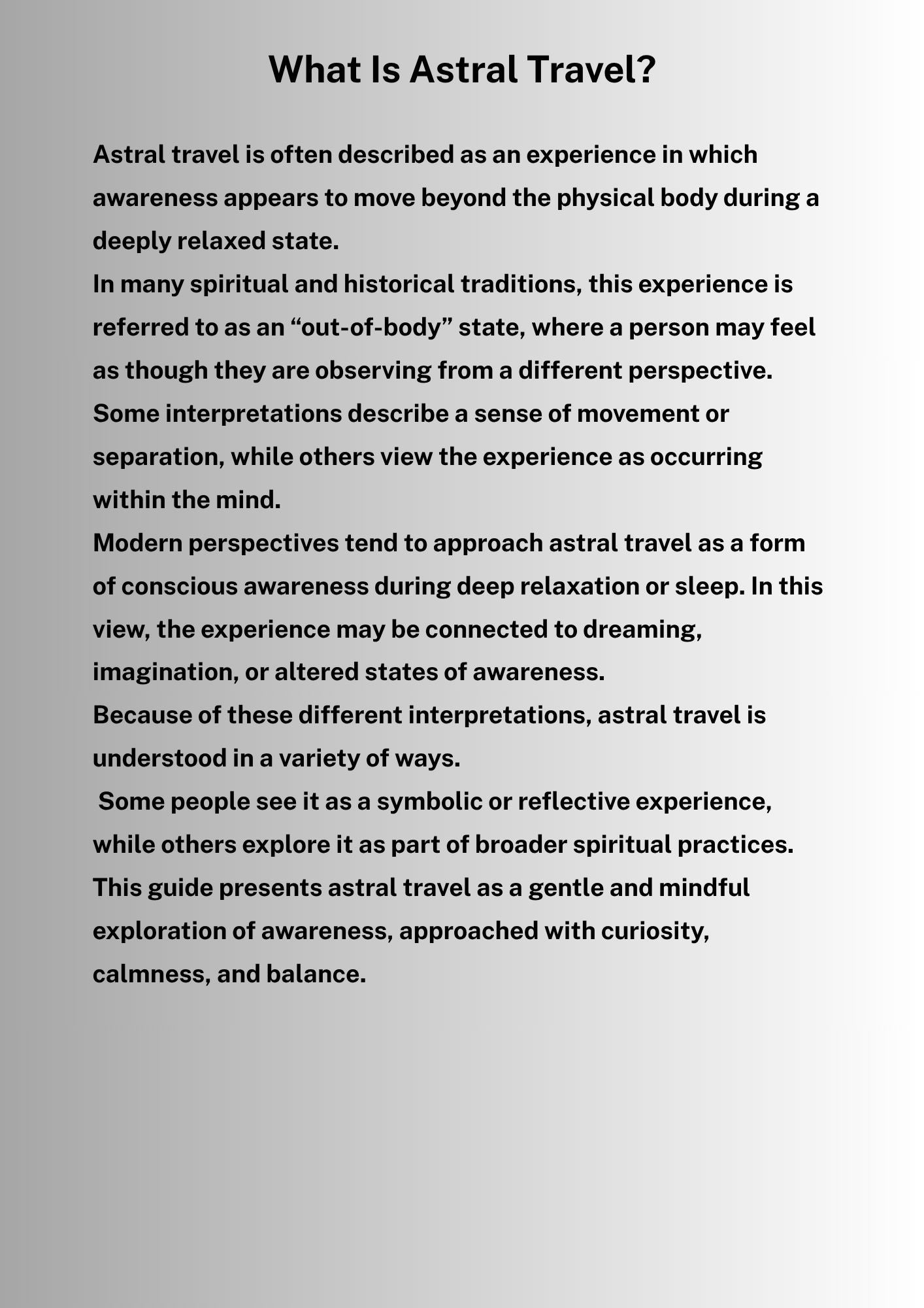 14.07 "11 Pages"Astral Travel – A Beginner’s Guide to Awareness & Inner Exploration | Out-of-Body Concepts, Mindfulness & Reflection, Digital Download