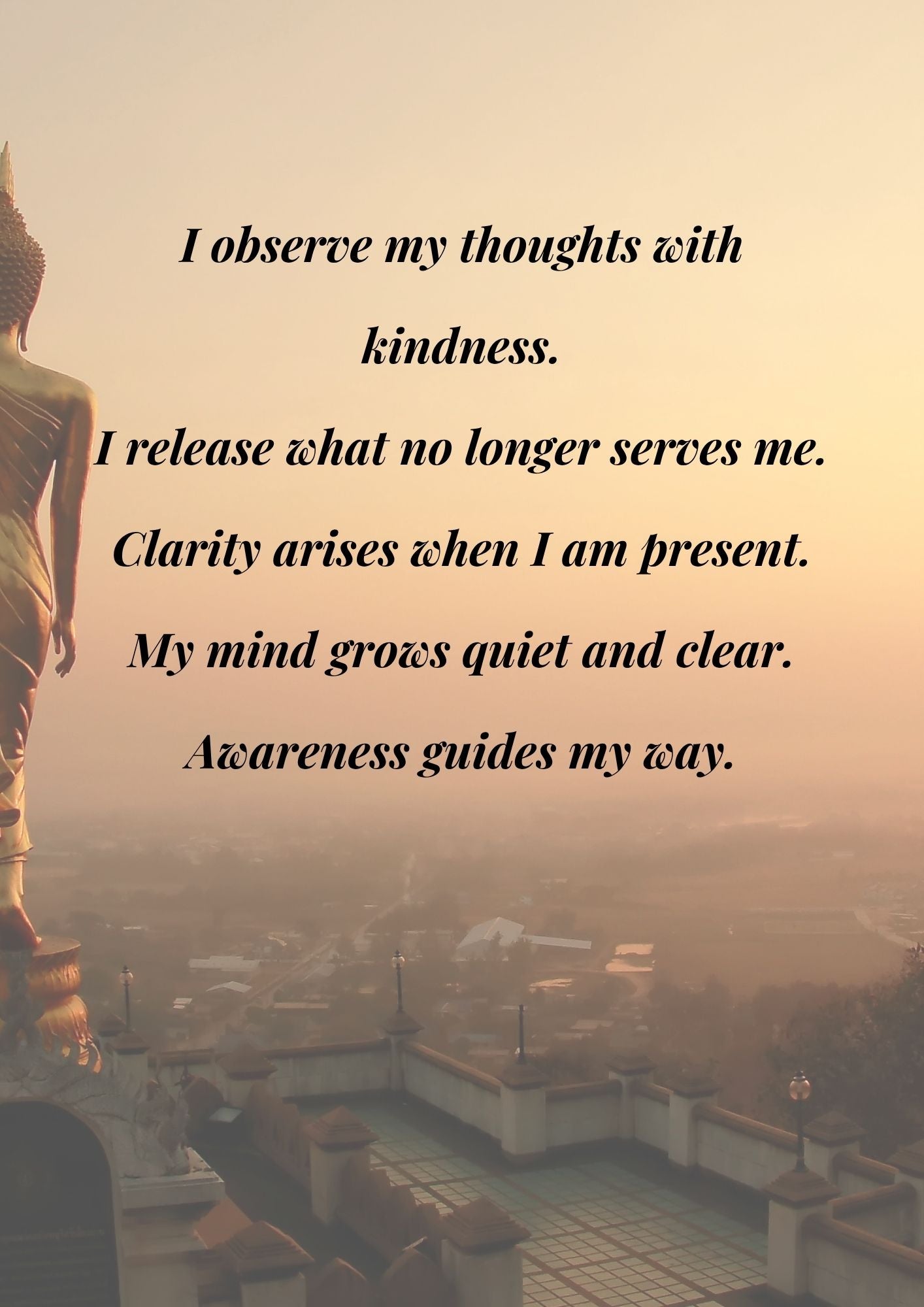 9.01 Buddha Affirmation Wall Art Set, Mindfulness Prints, Meditation Quotes, Spiritual Calm Decor, Zen Printable Art, Peaceful Home Decor Bundle
