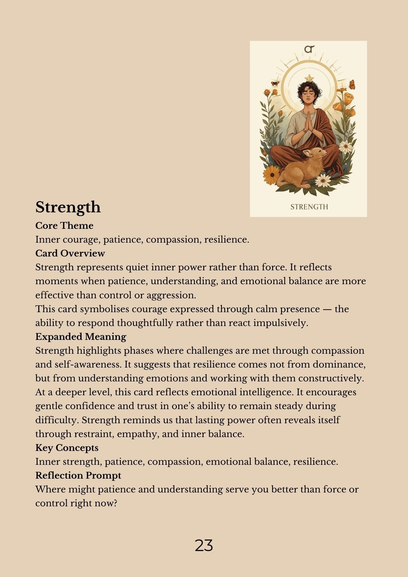 14.01 "90 Pages" The Tarot Handbook: Meaning, Insight & Practice (E-book PDF)