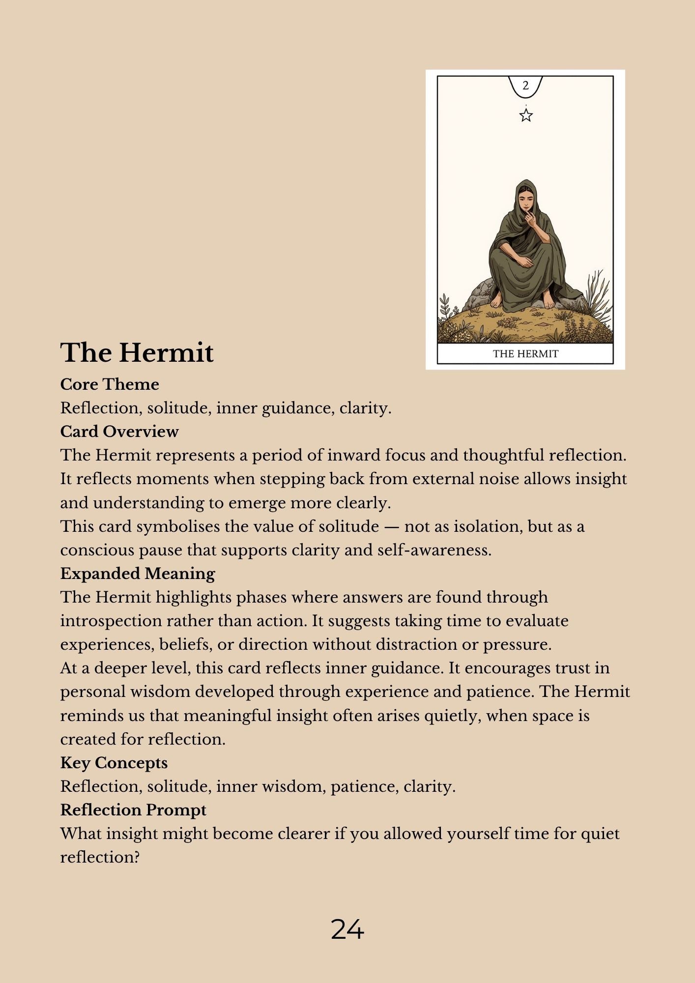 14.01 "90 Pages" The Tarot Handbook: Meaning, Insight & Practice (E-book PDF)