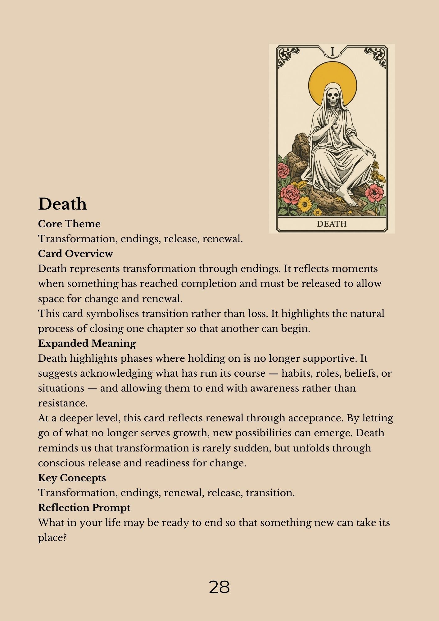14.01 "90 Pages" The Tarot Handbook: Meaning, Insight & Practice (E-book PDF)
