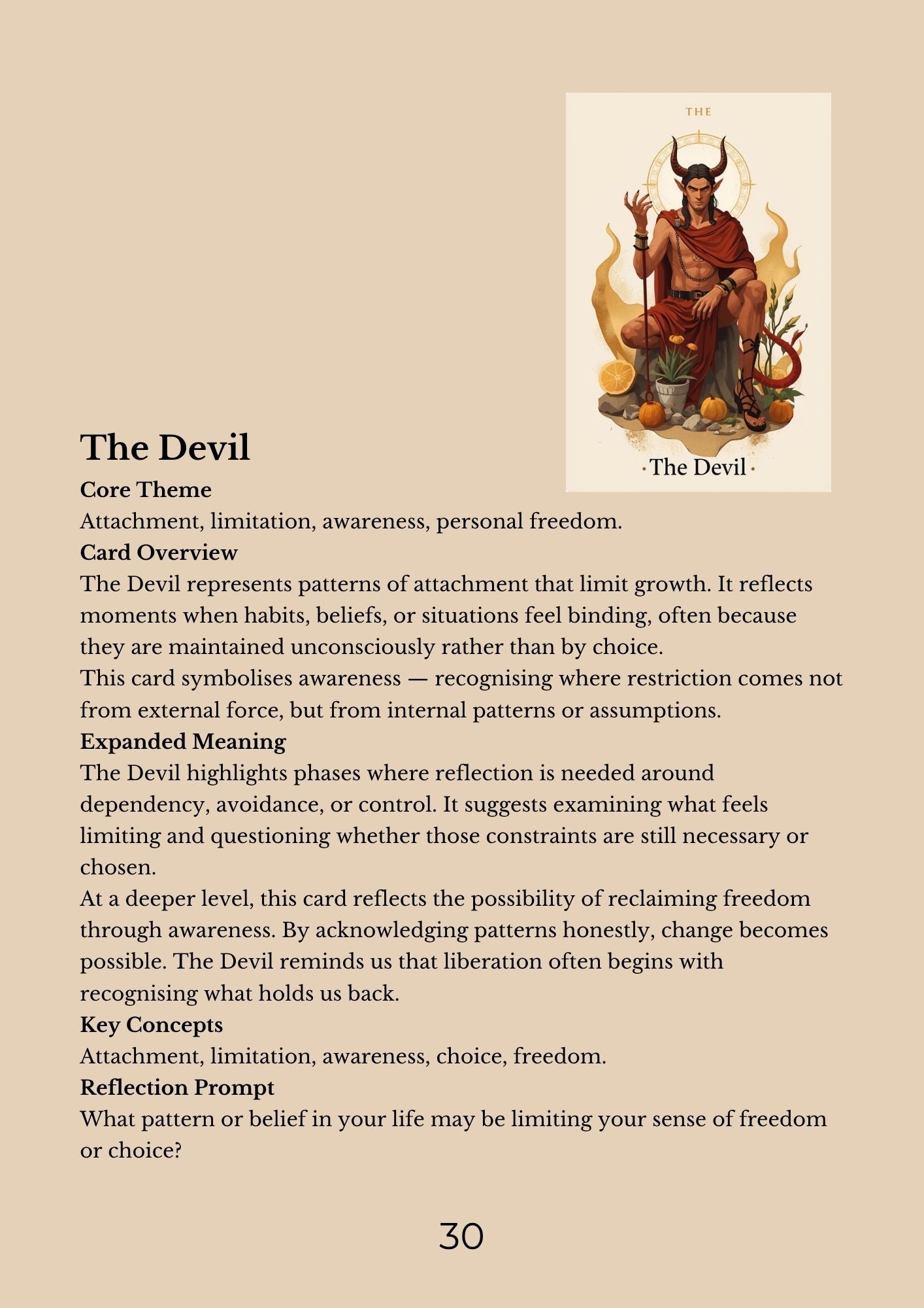 14.01 "90 Pages" The Tarot Handbook: Meaning, Insight & Practice (E-book PDF)