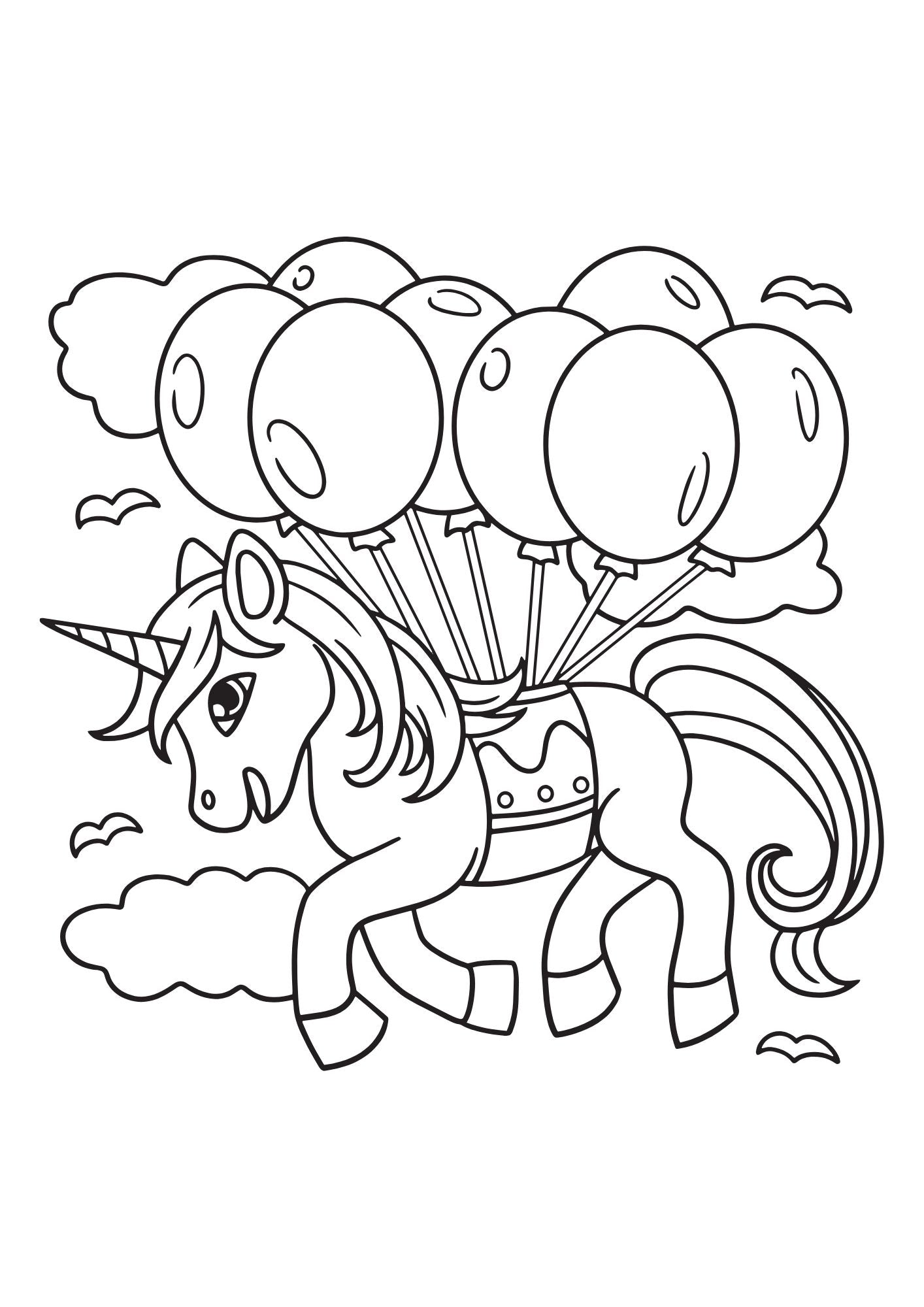 Fantasy Animals Colouring Book for Kids Ages 4–6 | Cute Magical Creatures Printable