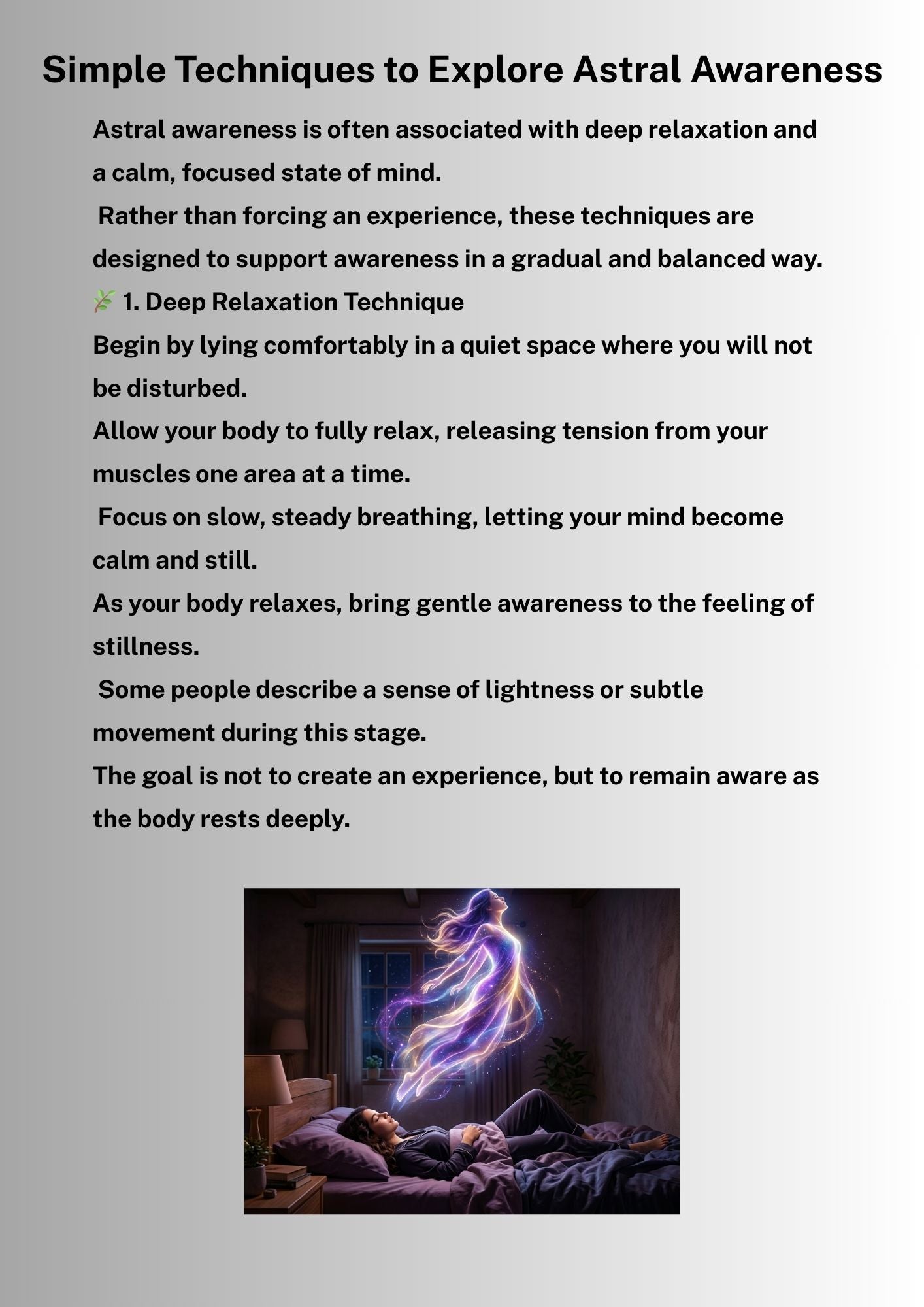 14.07 "11 Pages"Astral Travel – A Beginner’s Guide to Awareness & Inner Exploration | Out-of-Body Concepts, Mindfulness & Reflection, Digital Download