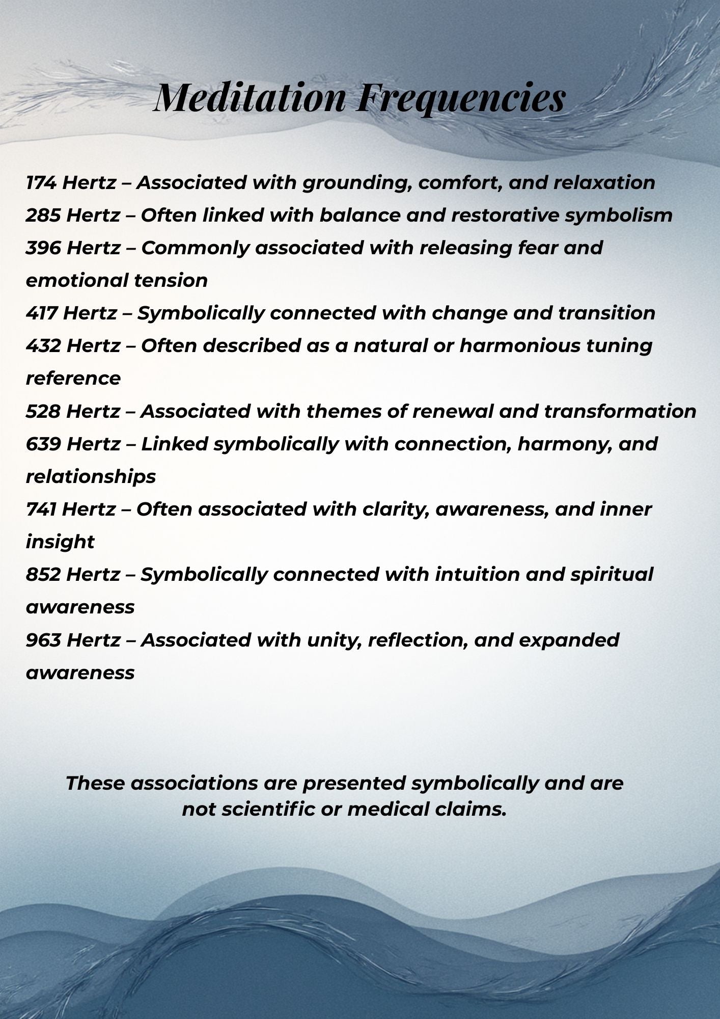 Frequency & Vibration for Beginners