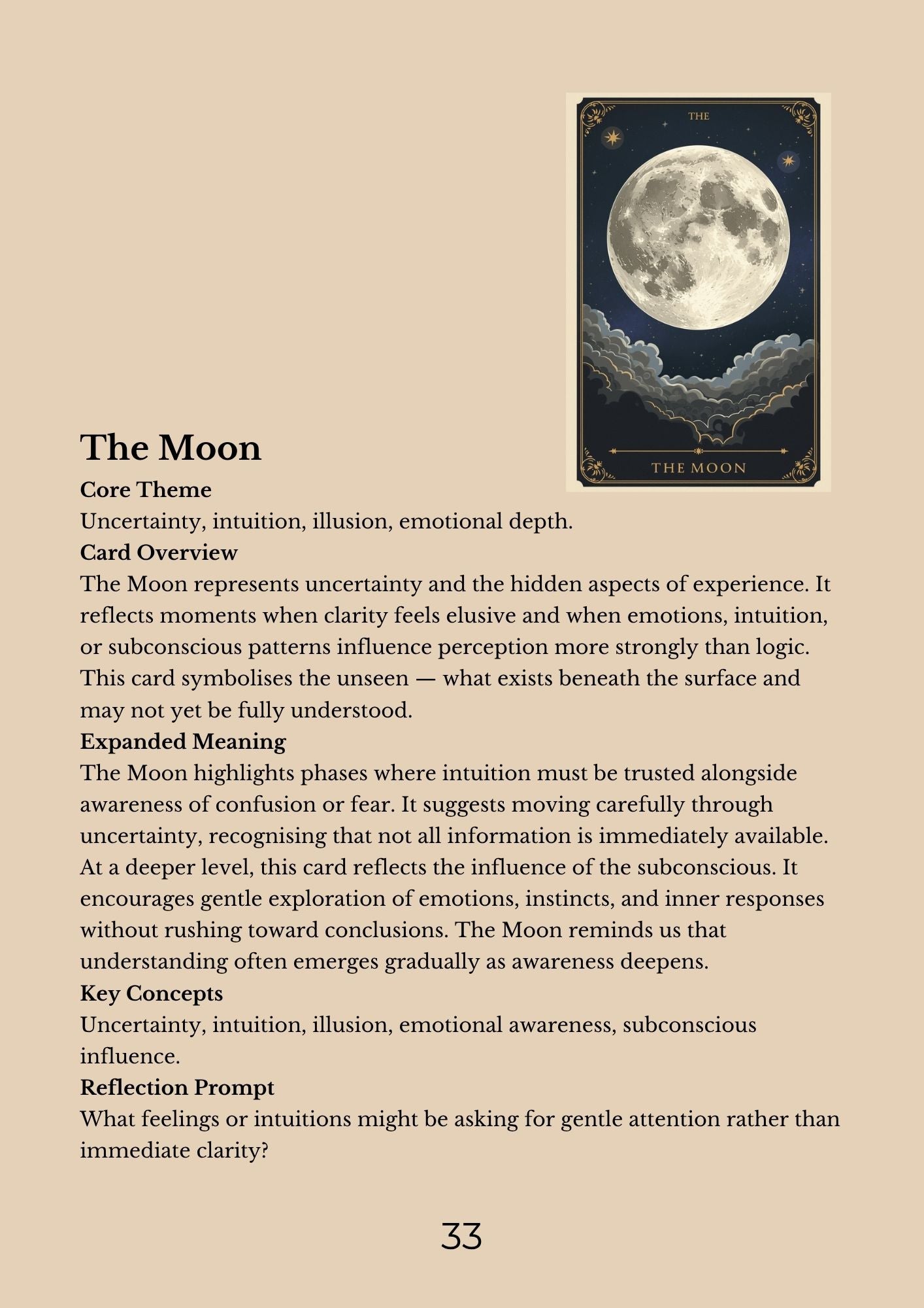 14.01 "90 Pages" The Tarot Handbook: Meaning, Insight & Practice (E-book PDF)