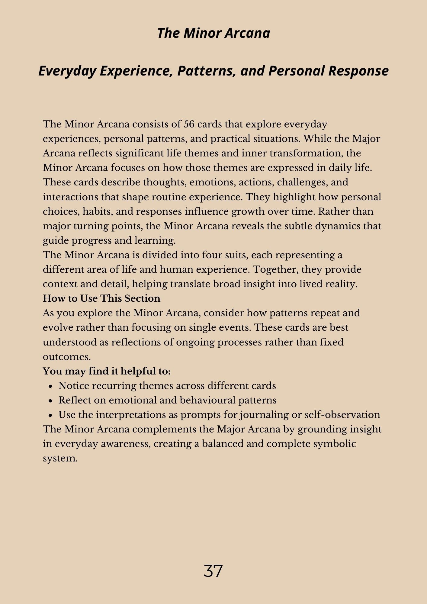 14.01 "90 Pages" The Tarot Handbook: Meaning, Insight & Practice (E-book PDF)