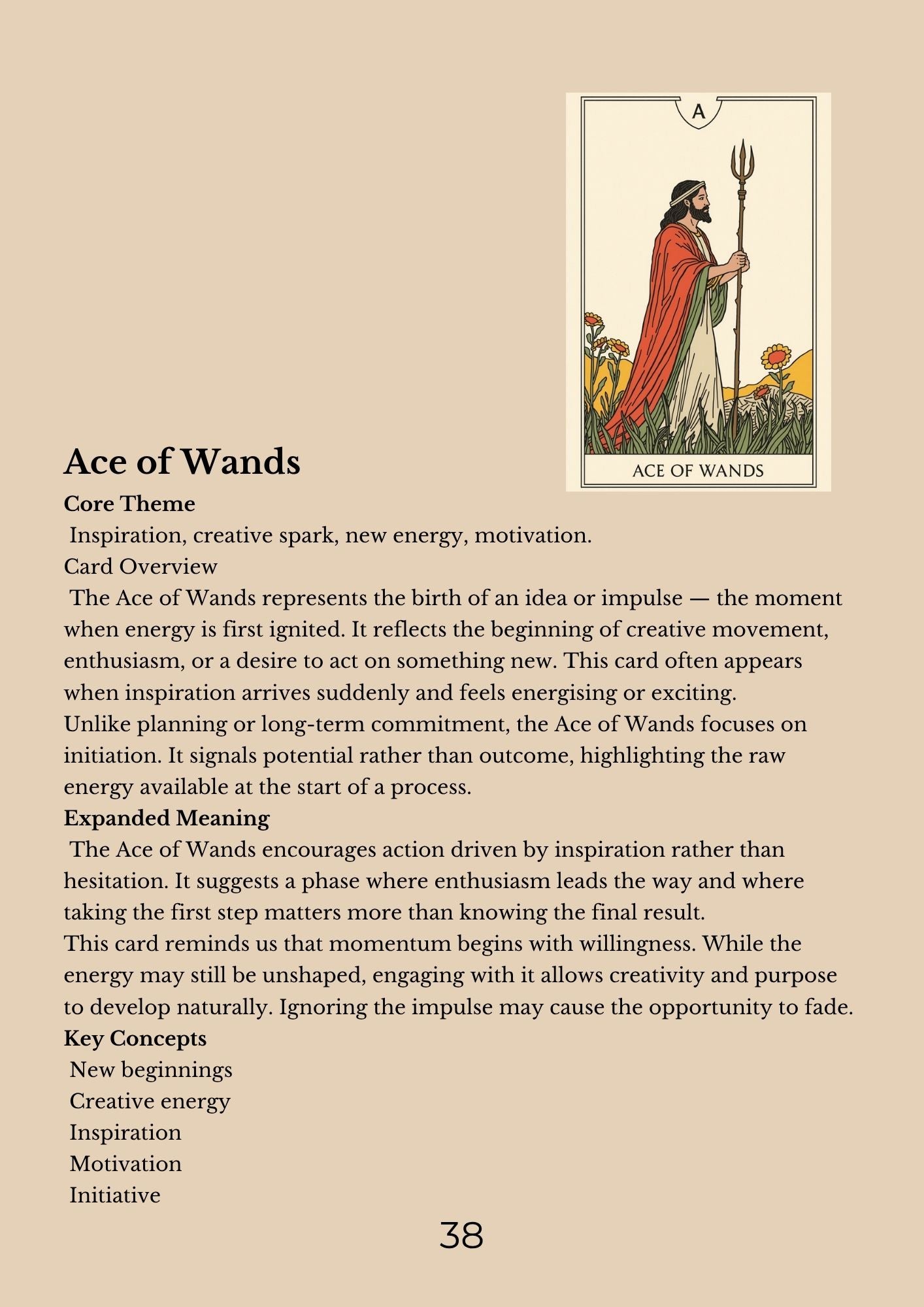 14.01 "90 Pages" The Tarot Handbook: Meaning, Insight & Practice (E-book PDF)