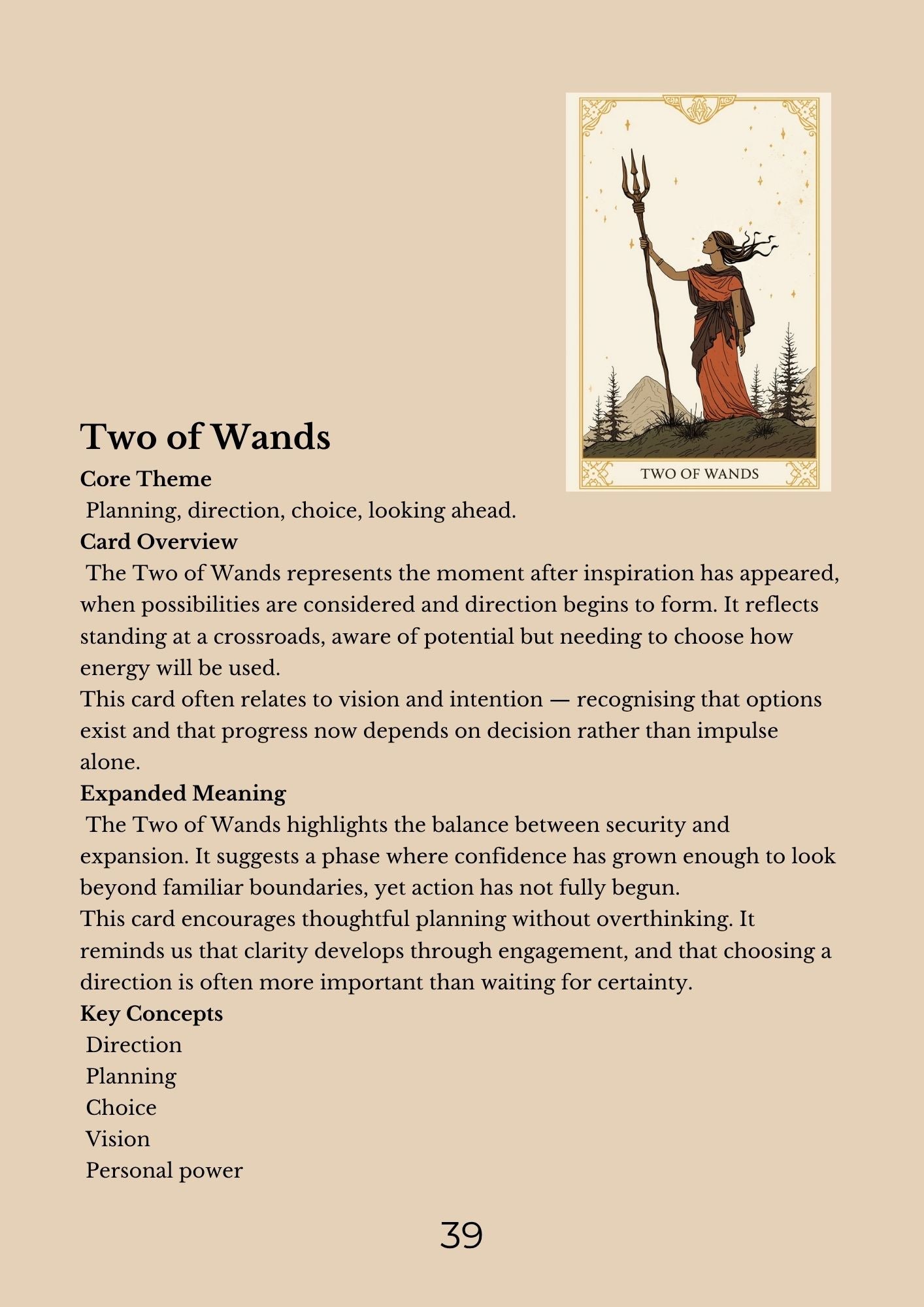 14.01 "90 Pages" The Tarot Handbook: Meaning, Insight & Practice (E-book PDF)
