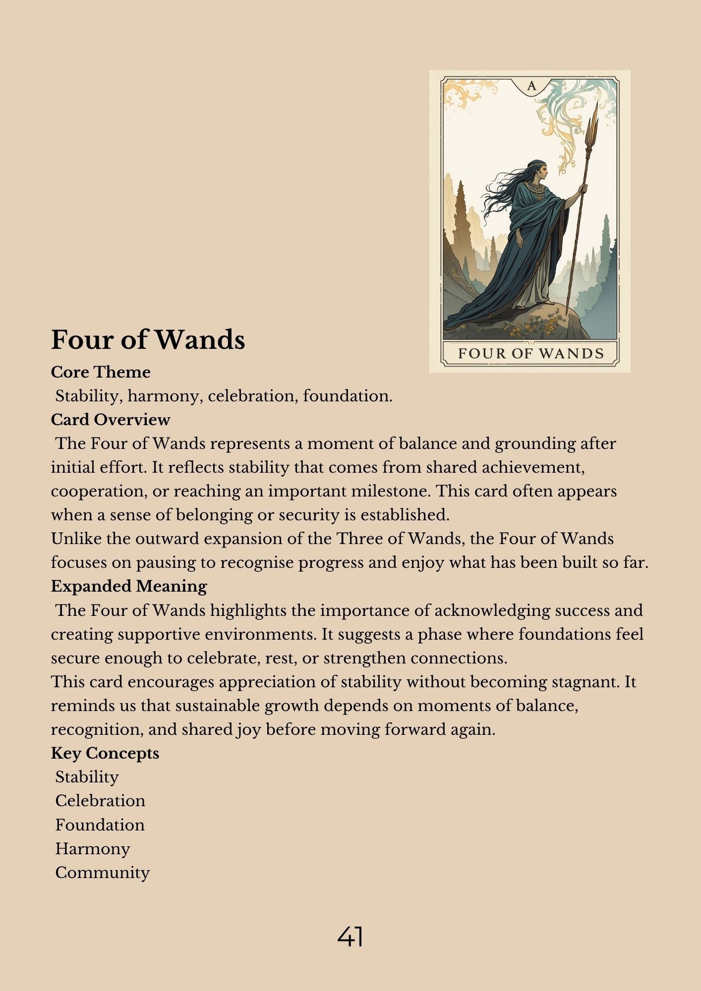 14.01 "90 Pages" The Tarot Handbook: Meaning, Insight & Practice (E-book PDF)