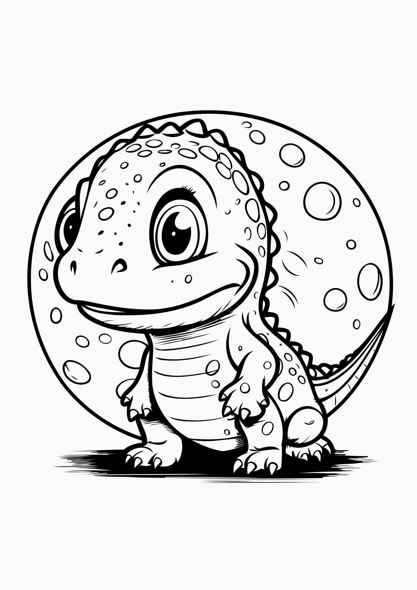 Fantasy Animals Colouring Book for Kids Ages 4–6 | Cute Magical Creatures Printable