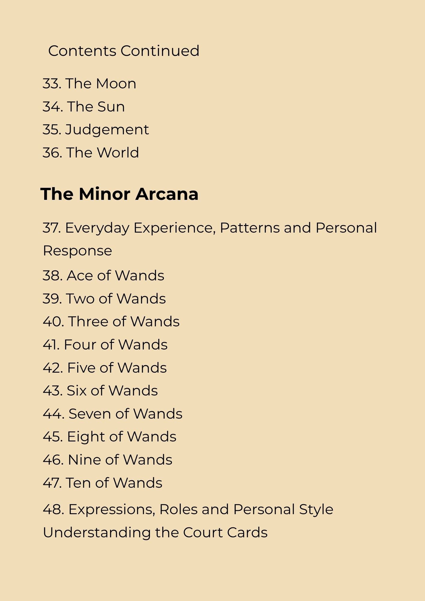 14.01 "90 Pages" The Tarot Handbook: Meaning, Insight & Practice (E-book PDF)