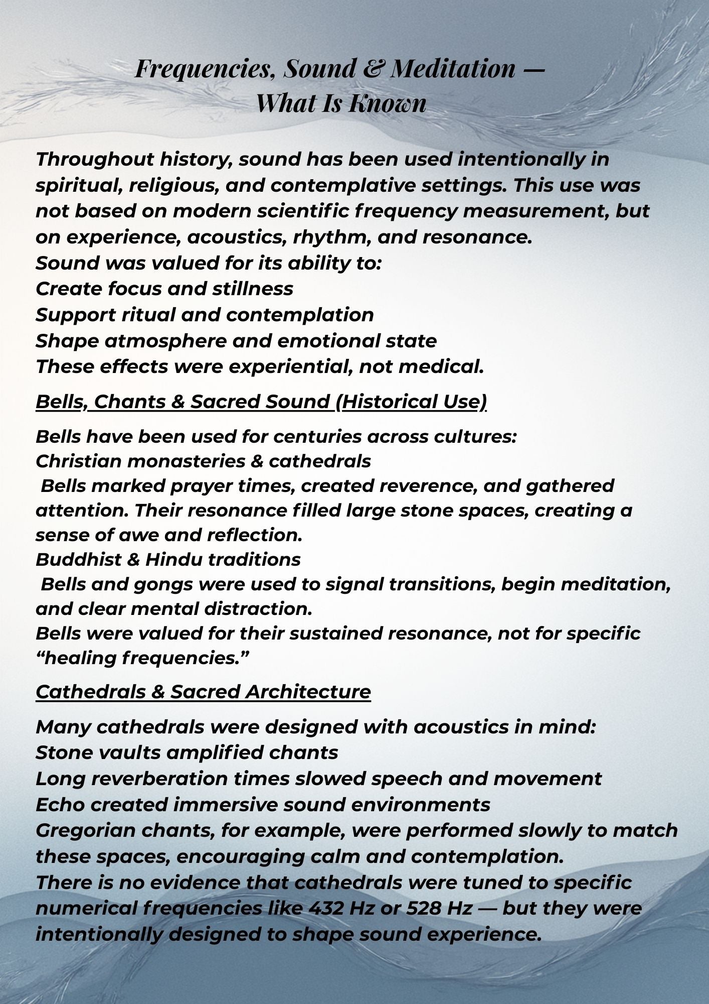 Frequency & Vibration for Beginners