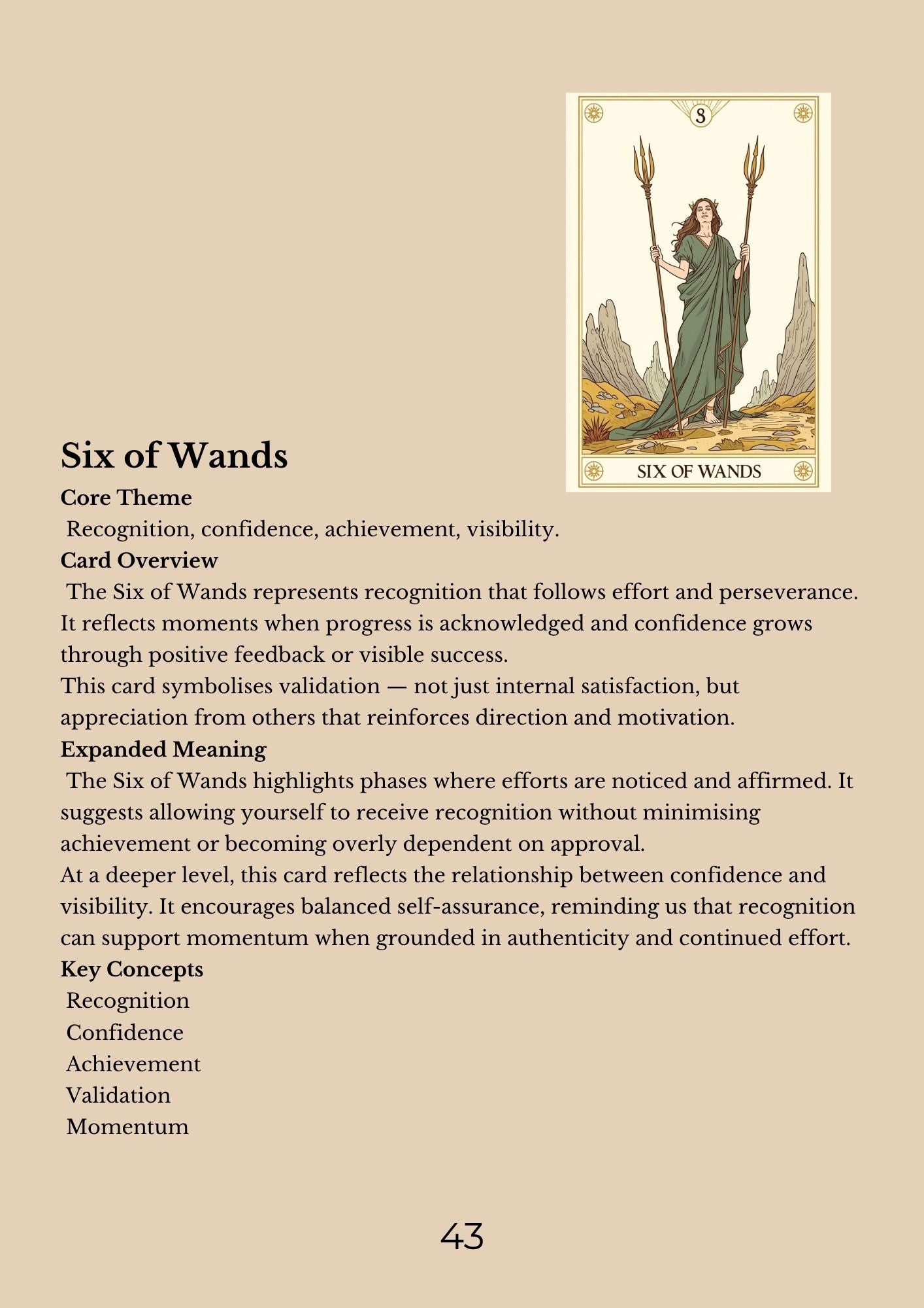 14.01 "90 Pages" The Tarot Handbook: Meaning, Insight & Practice (E-book PDF)