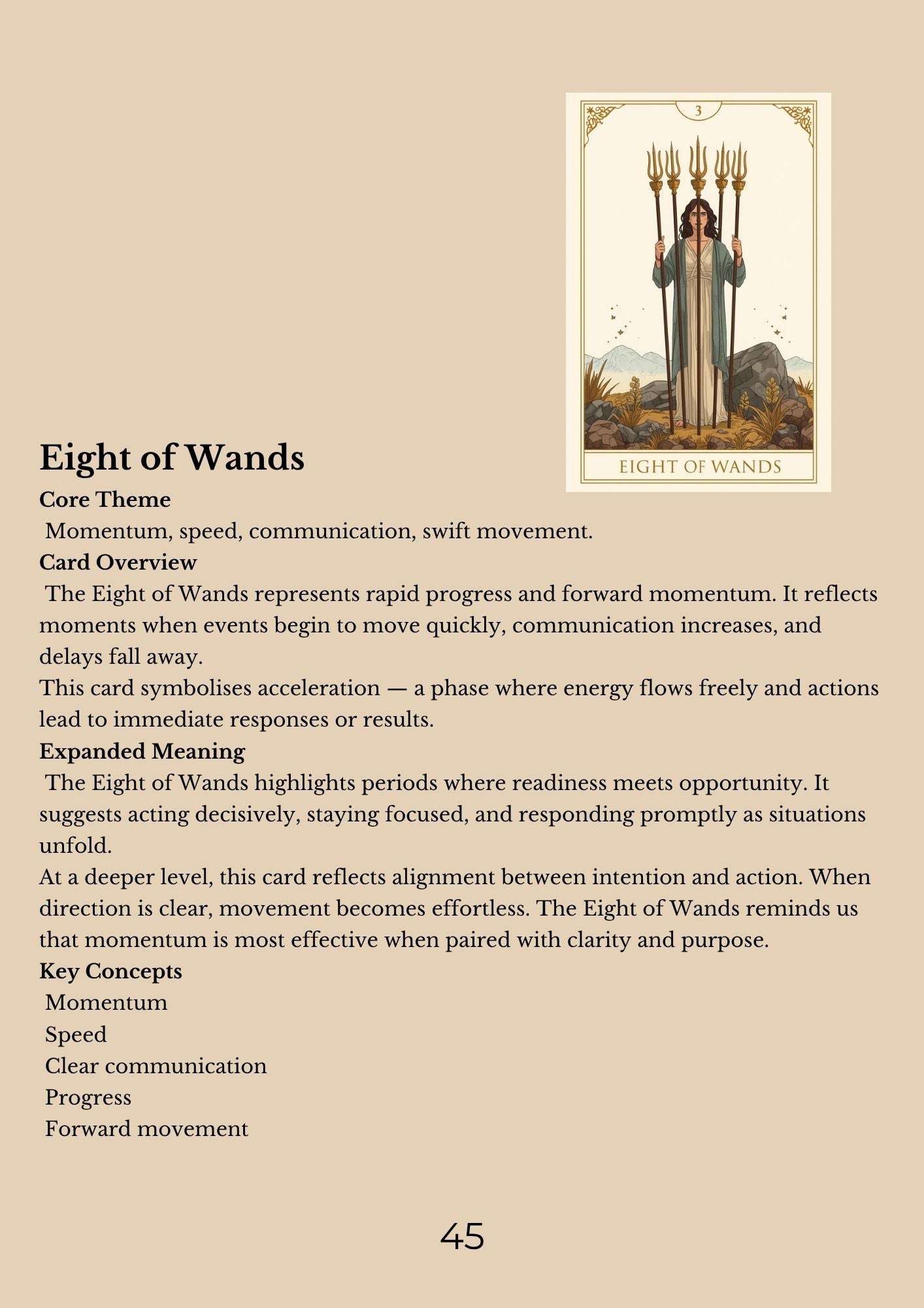 14.01 "90 Pages" The Tarot Handbook: Meaning, Insight & Practice (E-book PDF)
