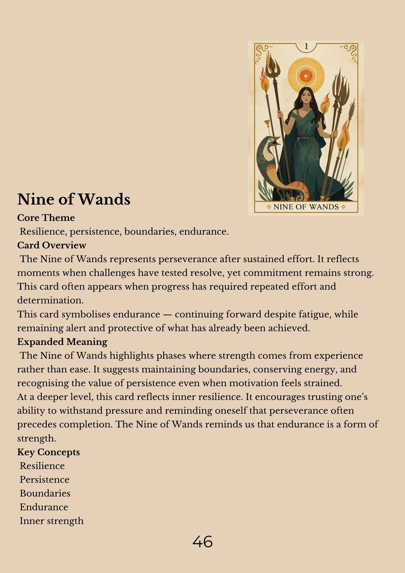 14.01 "90 Pages" The Tarot Handbook: Meaning, Insight & Practice (E-book PDF)