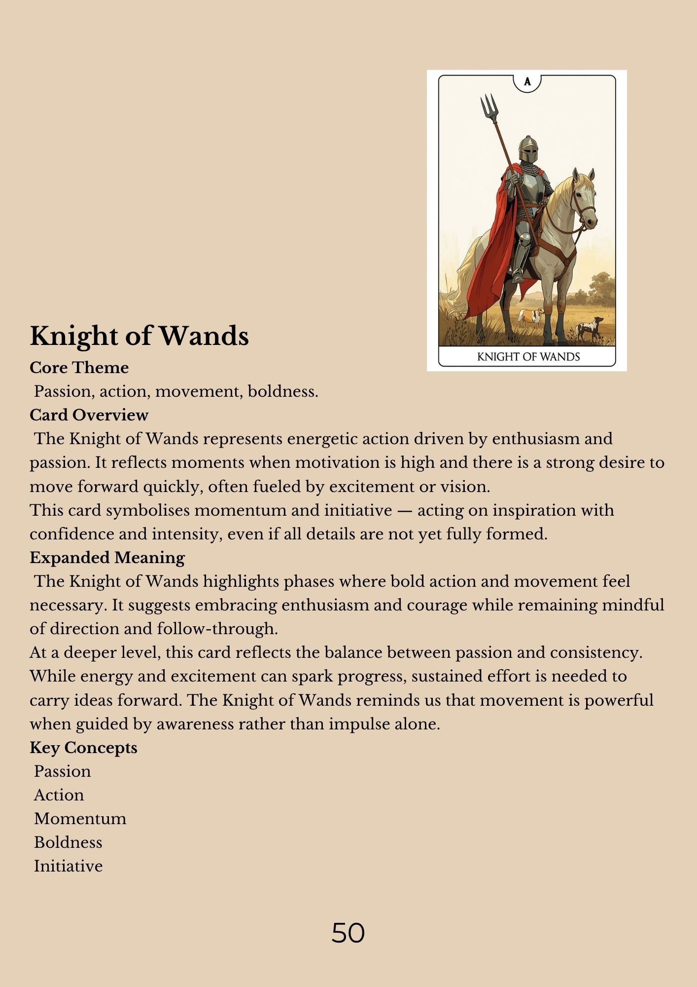 14.01 "90 Pages" The Tarot Handbook: Meaning, Insight & Practice (E-book PDF)
