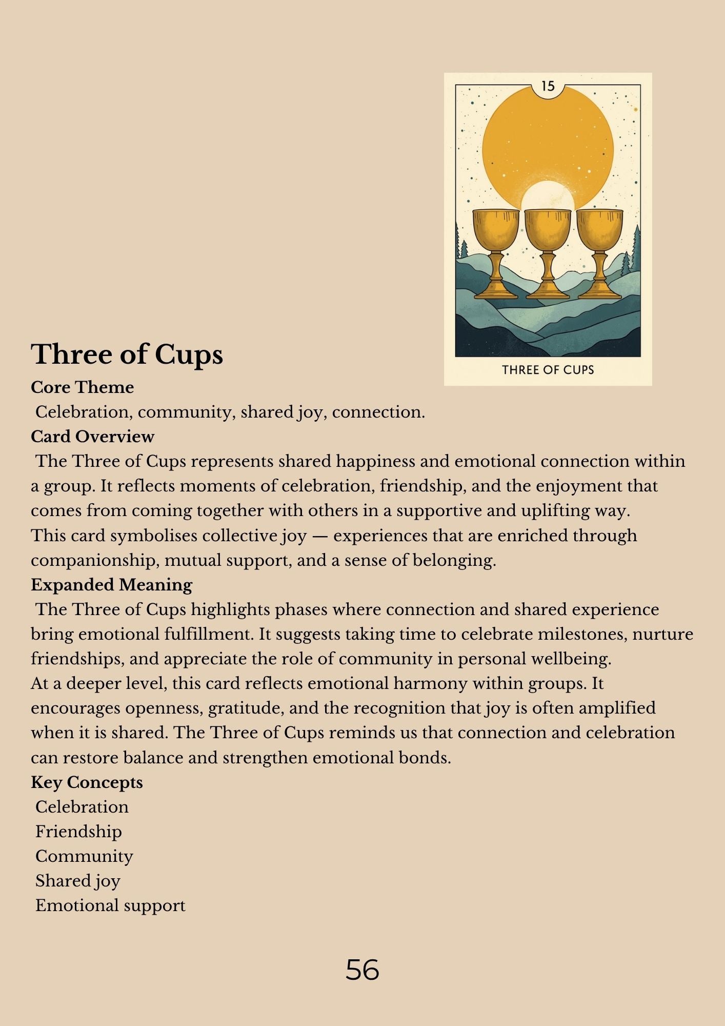 14.01 "90 Pages" The Tarot Handbook: Meaning, Insight & Practice (E-book PDF)