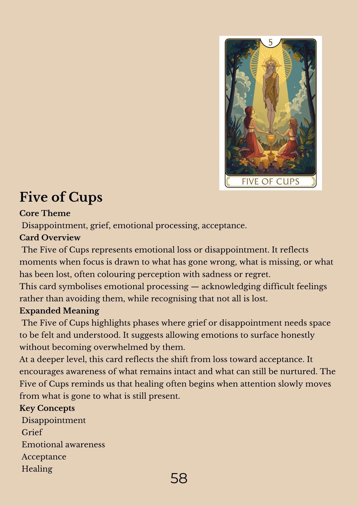 14.01 "90 Pages" The Tarot Handbook: Meaning, Insight & Practice (E-book PDF)