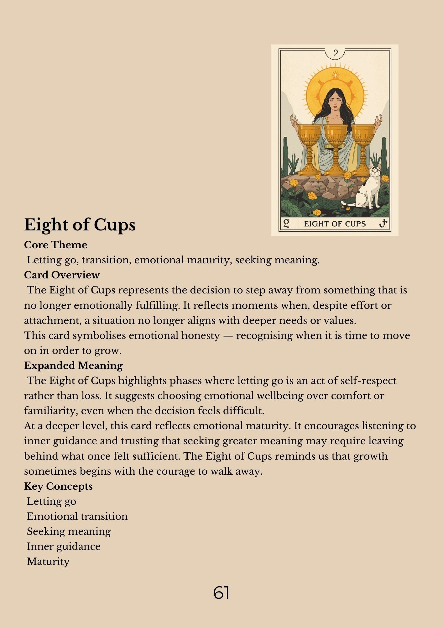 14.01 "90 Pages" The Tarot Handbook: Meaning, Insight & Practice (E-book PDF)