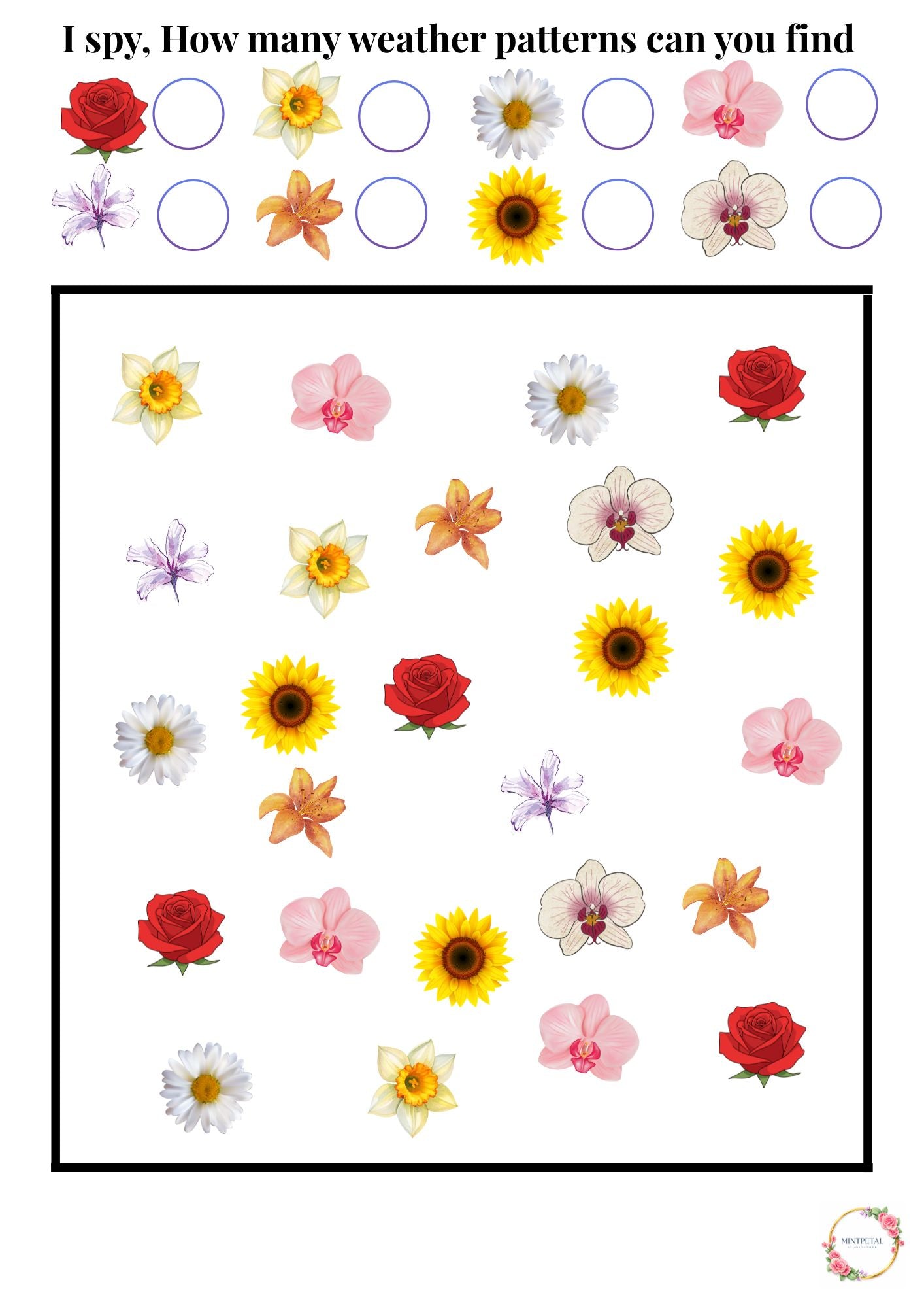 8.11 "9 Pages of" I Spy Activity Book for Kids Ages 3–6 – Fun Counting, Matching & Learning Games