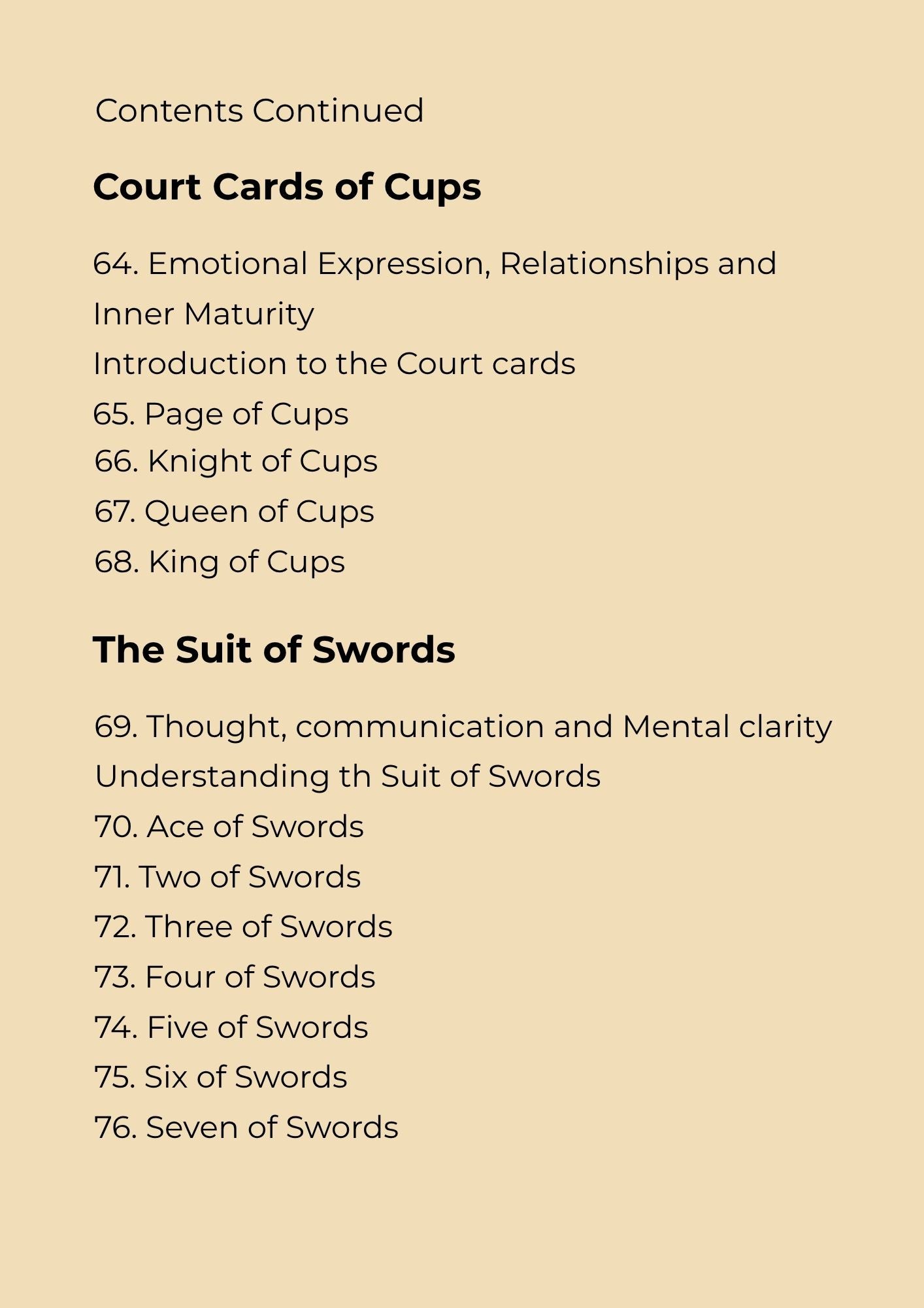 14.01 "90 Pages" The Tarot Handbook: Meaning, Insight & Practice (E-book PDF)