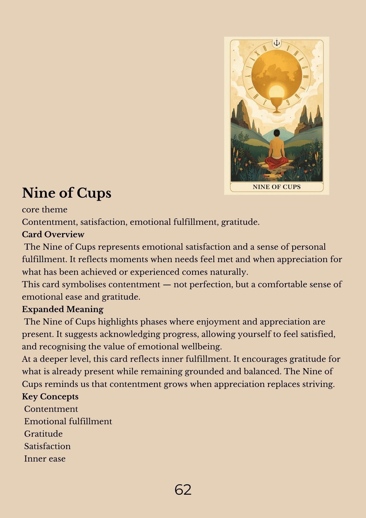 14.01 "90 Pages" The Tarot Handbook: Meaning, Insight & Practice (E-book PDF)