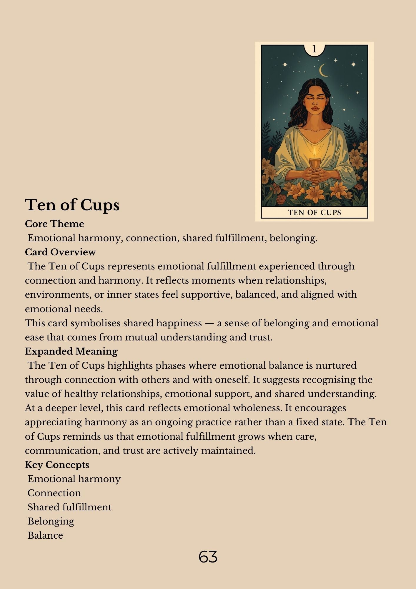 14.01 "90 Pages" The Tarot Handbook: Meaning, Insight & Practice (E-book PDF)