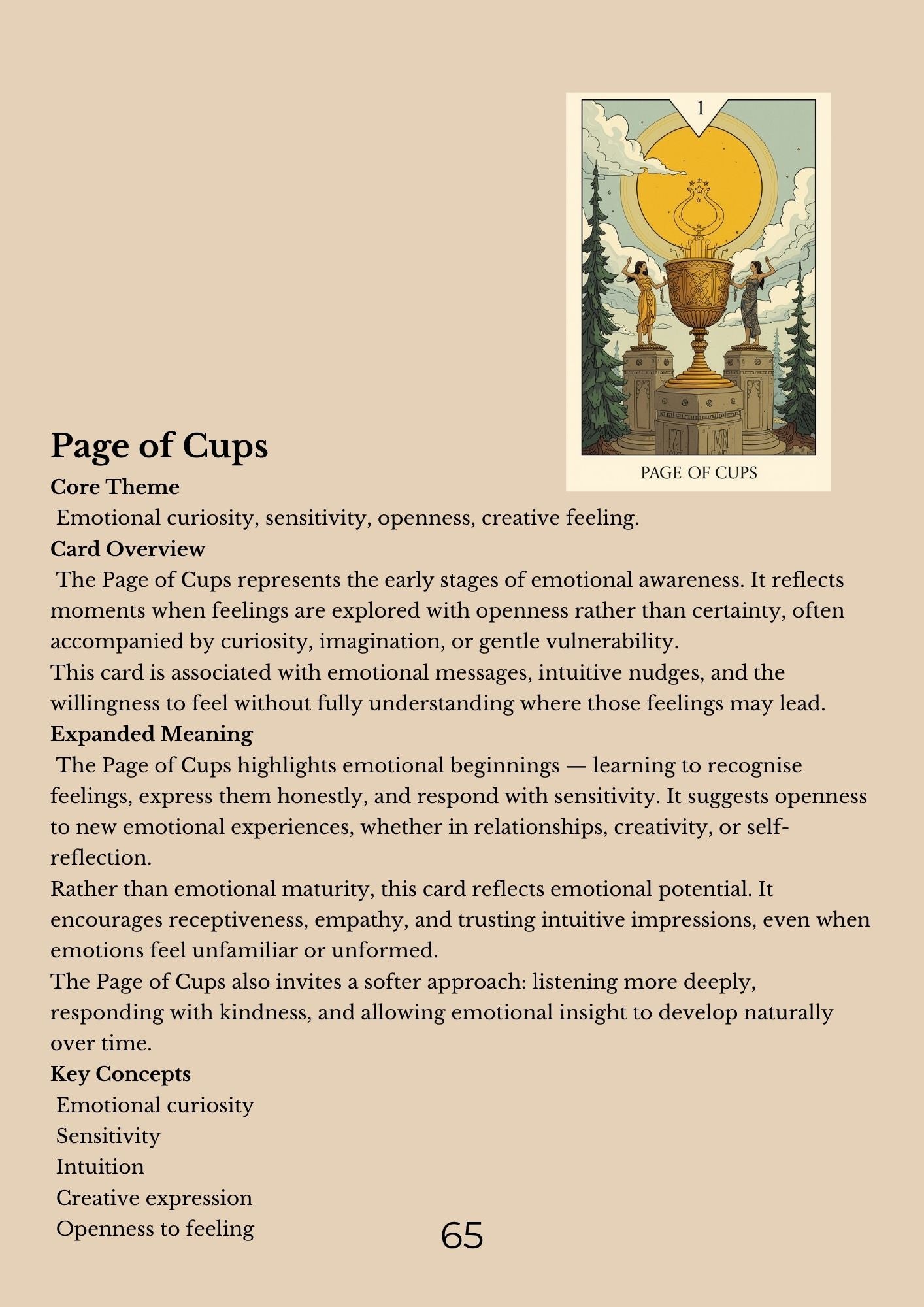 14.01 "90 Pages" The Tarot Handbook: Meaning, Insight & Practice (E-book PDF)