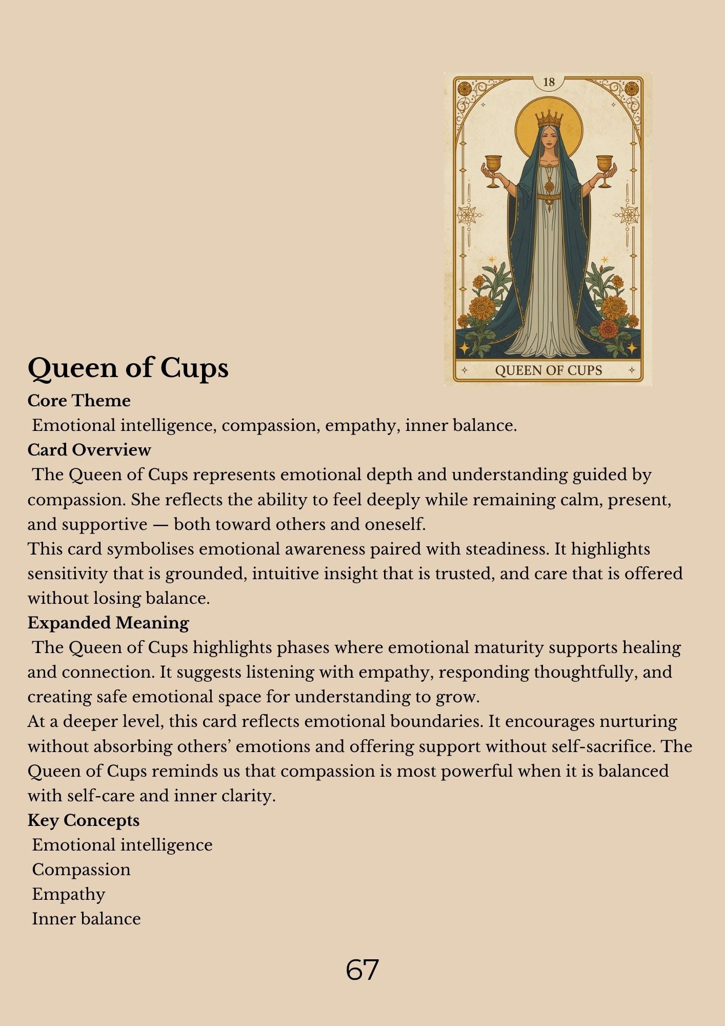 14.01 "90 Pages" The Tarot Handbook: Meaning, Insight & Practice (E-book PDF)